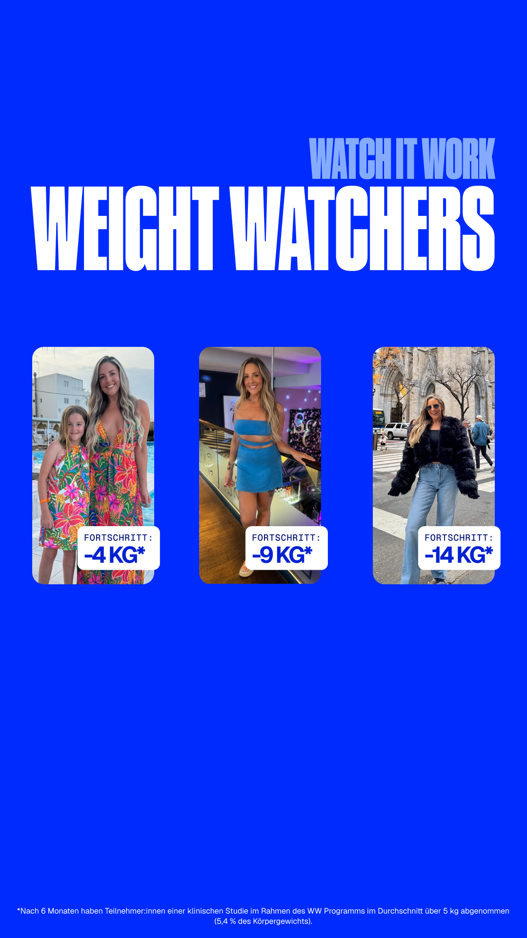 WeightWatchers Deutschland Facebook ad