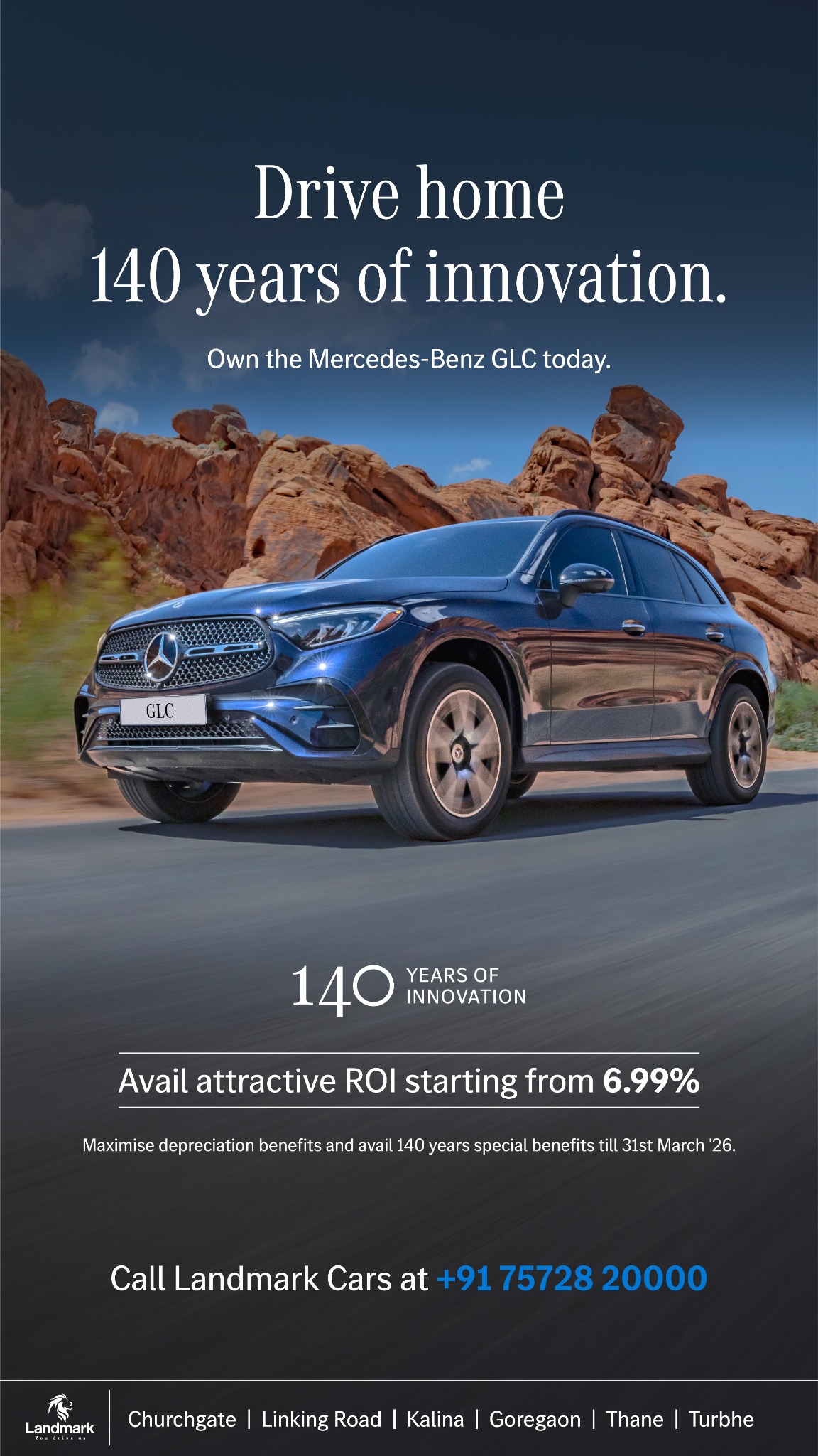 Mercedes-Benz Landmark Cars Mumbai Facebook ad