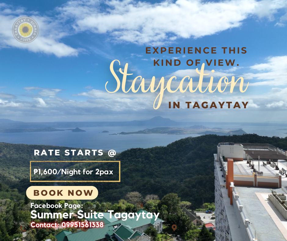 Summer Suite Tagaytay Facebook ad: Chat in Messenger