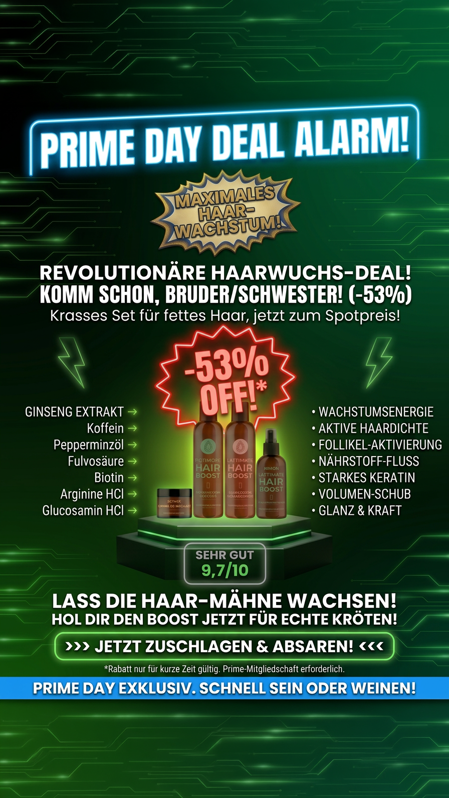 Brigitte Haare Facebook ad