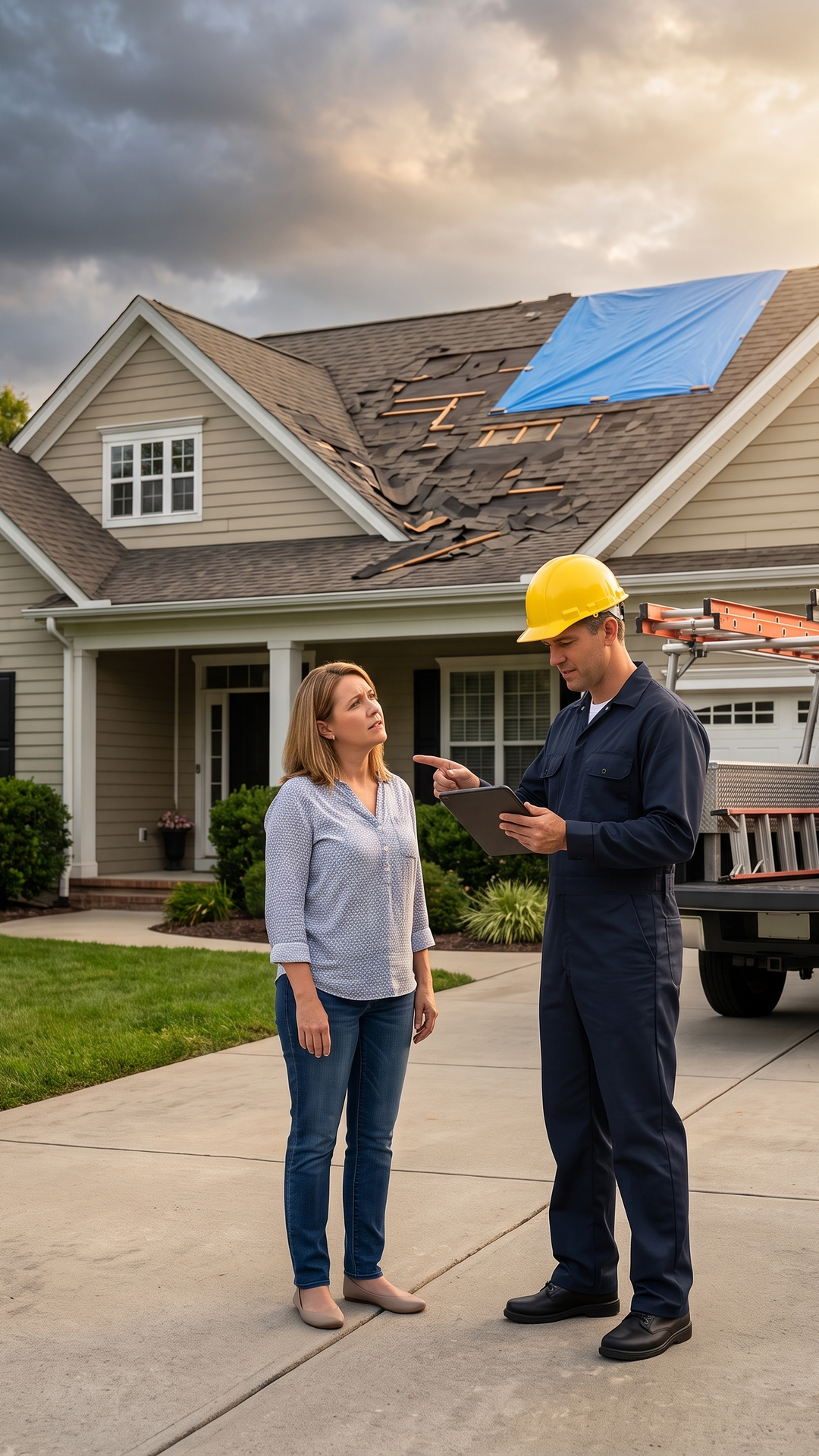 House Upgrade Experts Facebook ad: Top-Rated Roofers, One Click Away