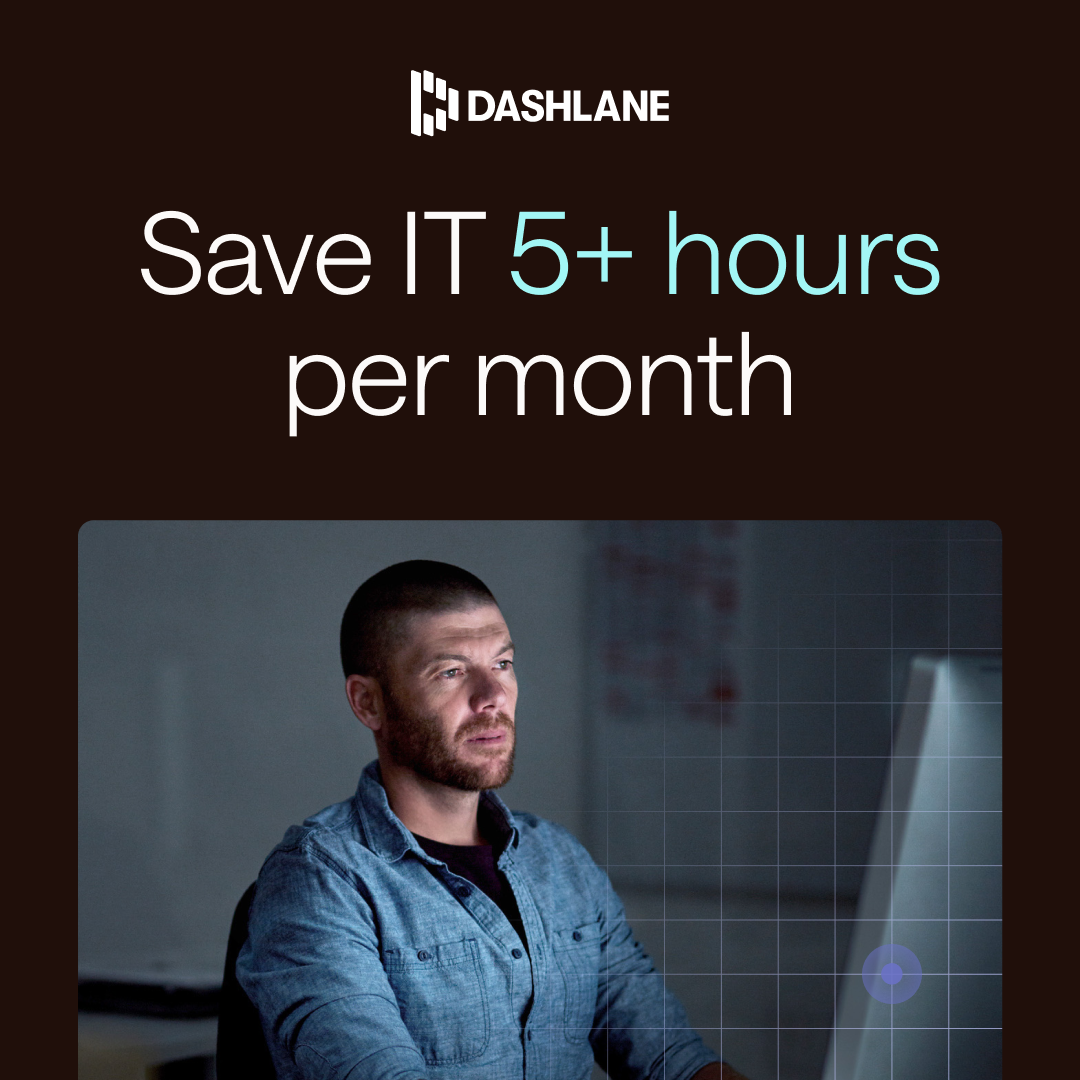Dashlane Facebook ad