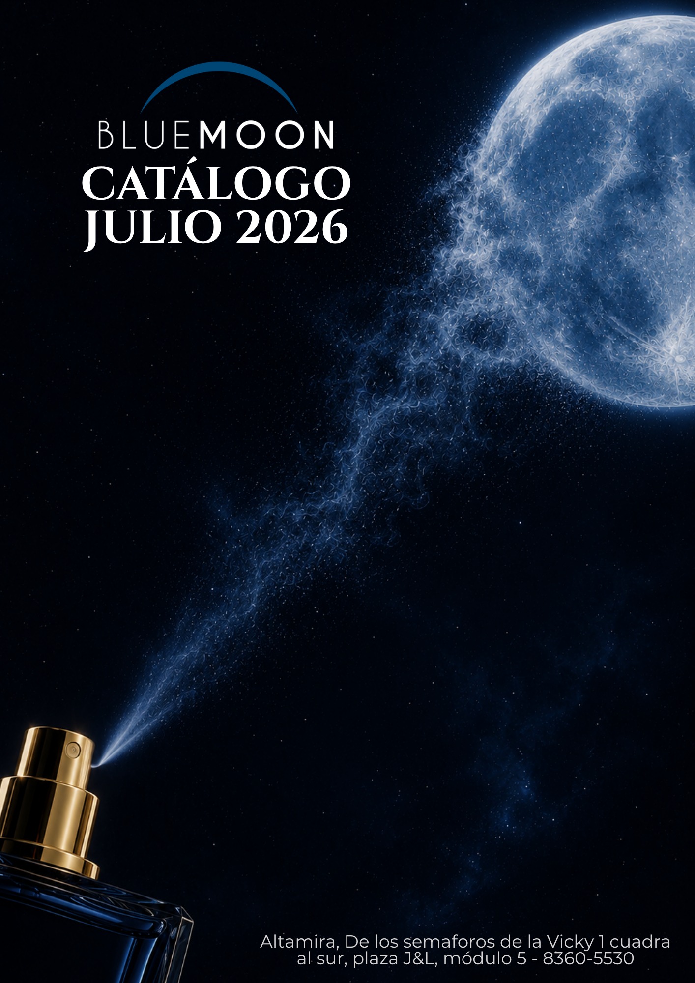Perfumes BlueMoon Facebook ad