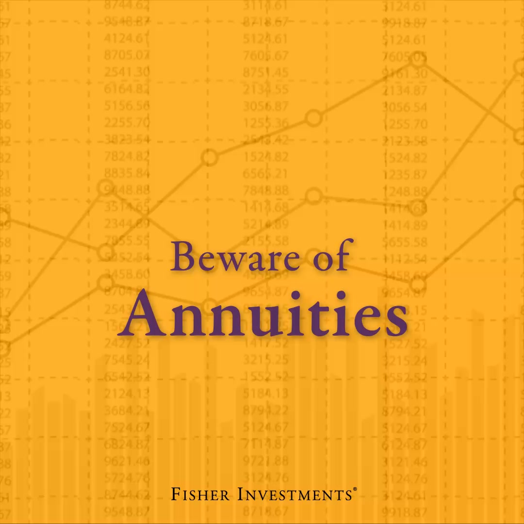 Fisher Investments Facebook ad: Considering an Annuity? Read This First!