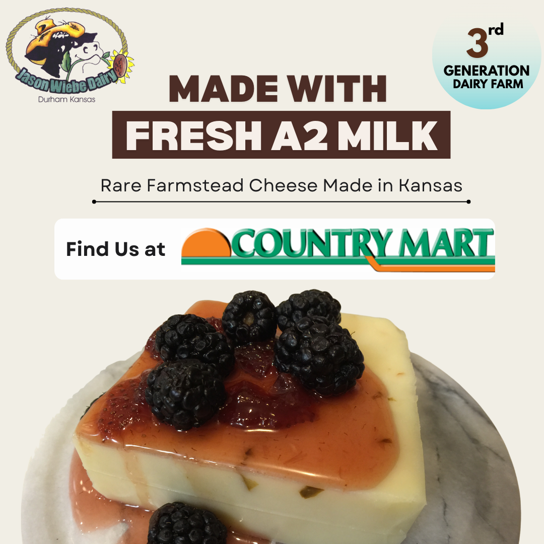 Jason Wiebe Dairy Facebook ad: We know you love high quality ingredients so…