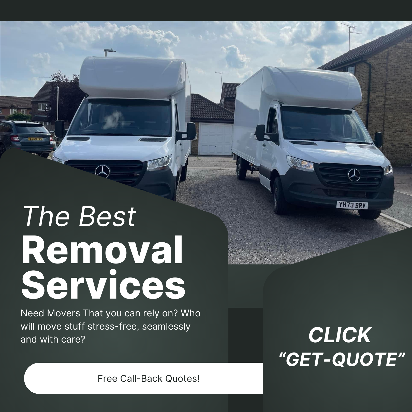 MB Removals Facebook ad: Large House Move? We’ll Handle It.