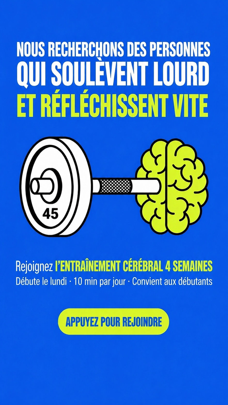 Impulse: Brain Training & Self-Discovery Facebook ad