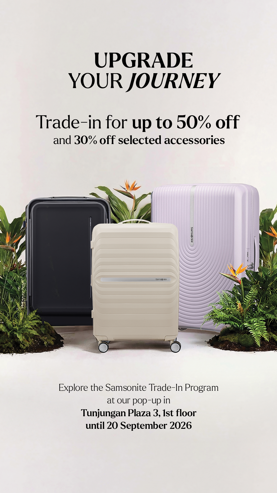Samsonite Indonesia Facebook ad