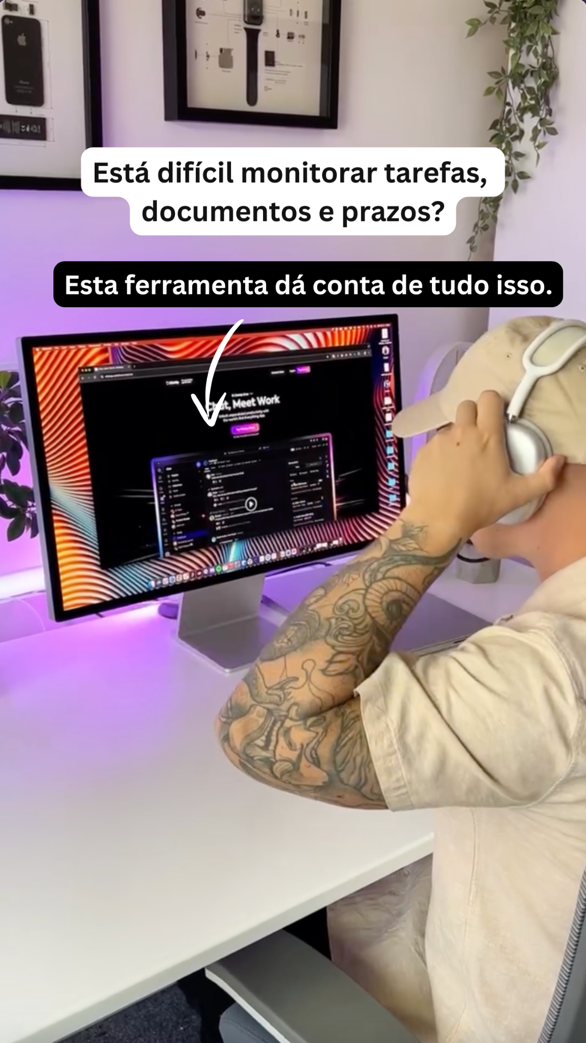 ClickUp Facebook ad