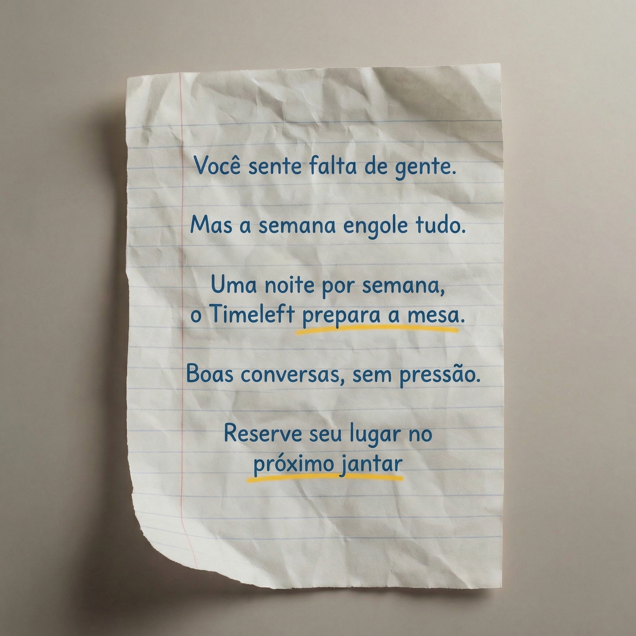 Timeleft Facebook ad