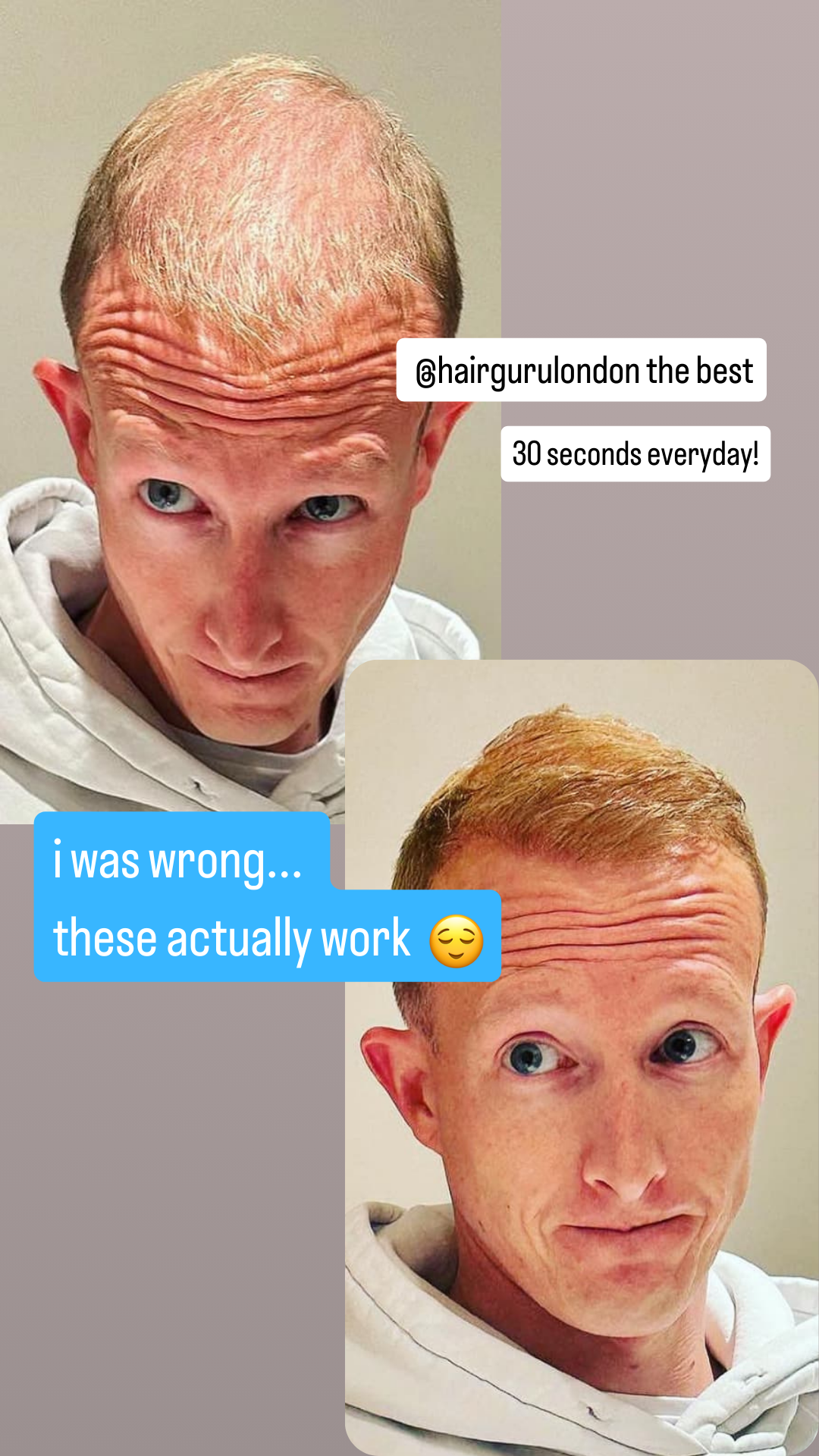 Hair Guru London Facebook ad