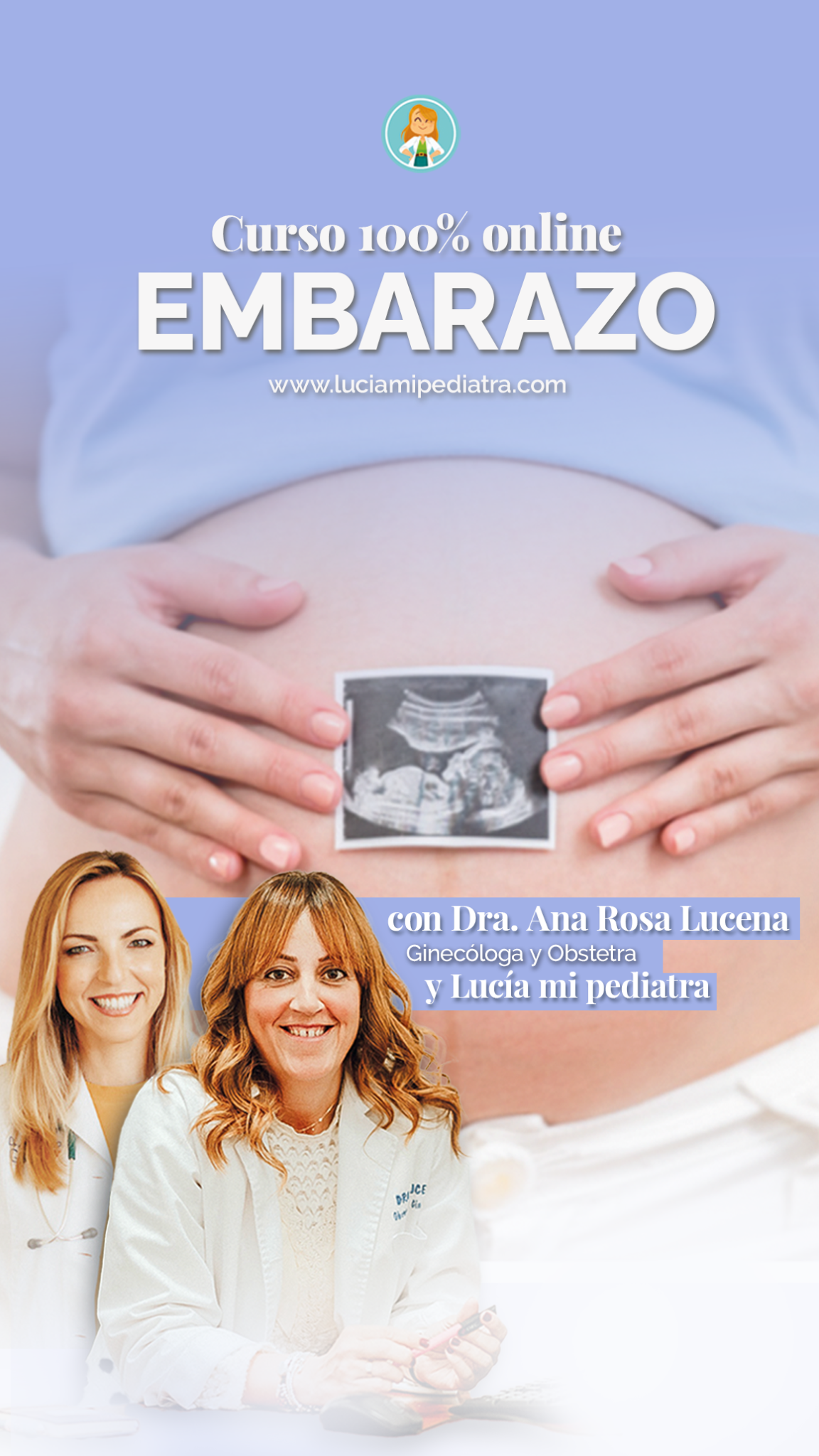Lucía, mi pediatra Facebook ad