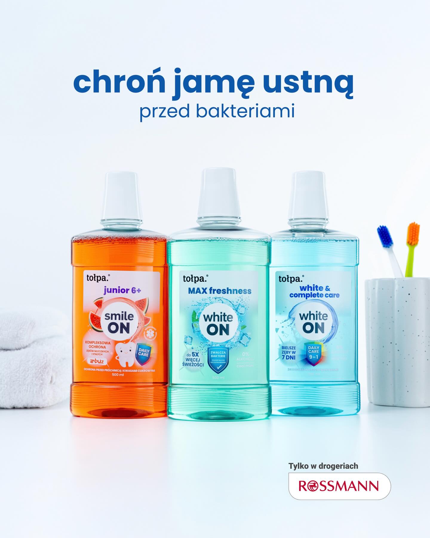 Tołpa white on Facebook ad