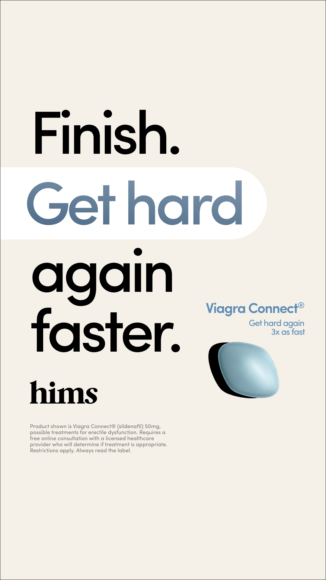 hims Facebook ad