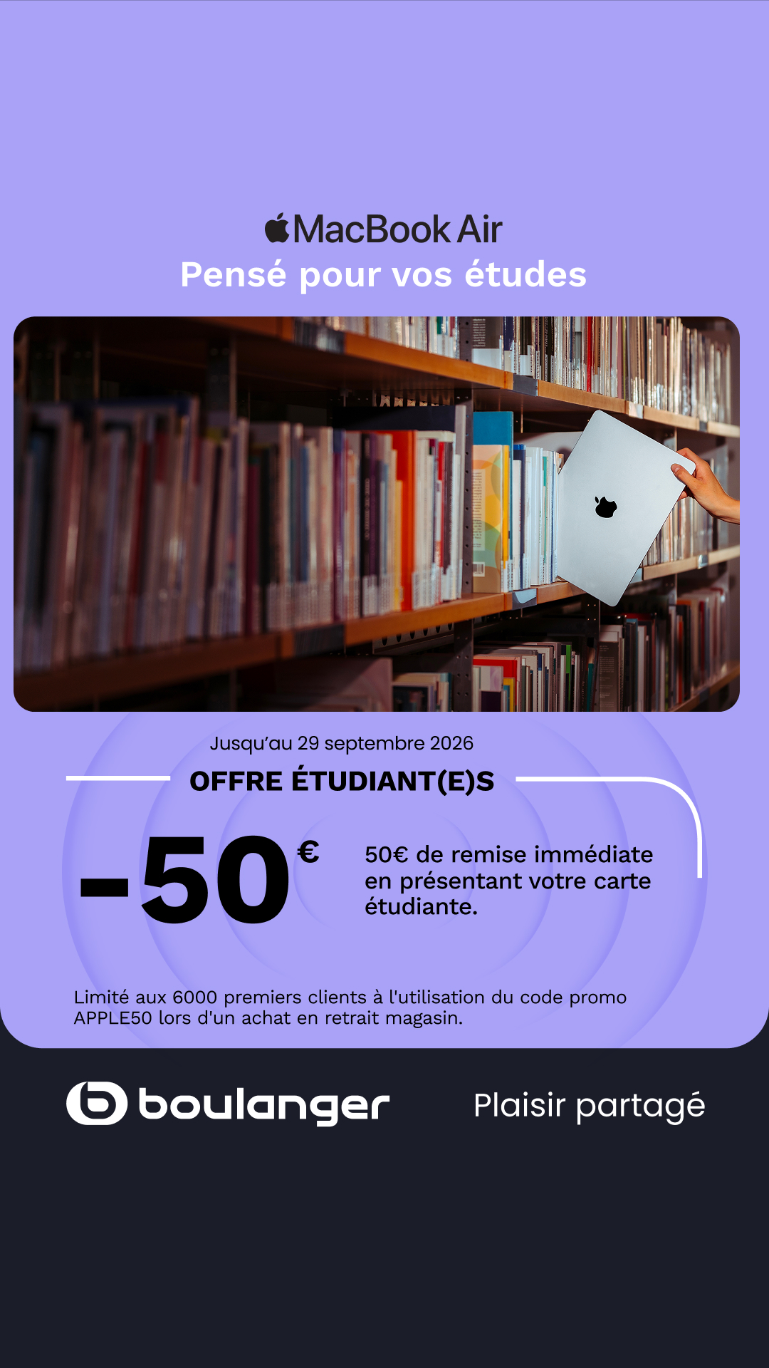 Boulanger Facebook ad