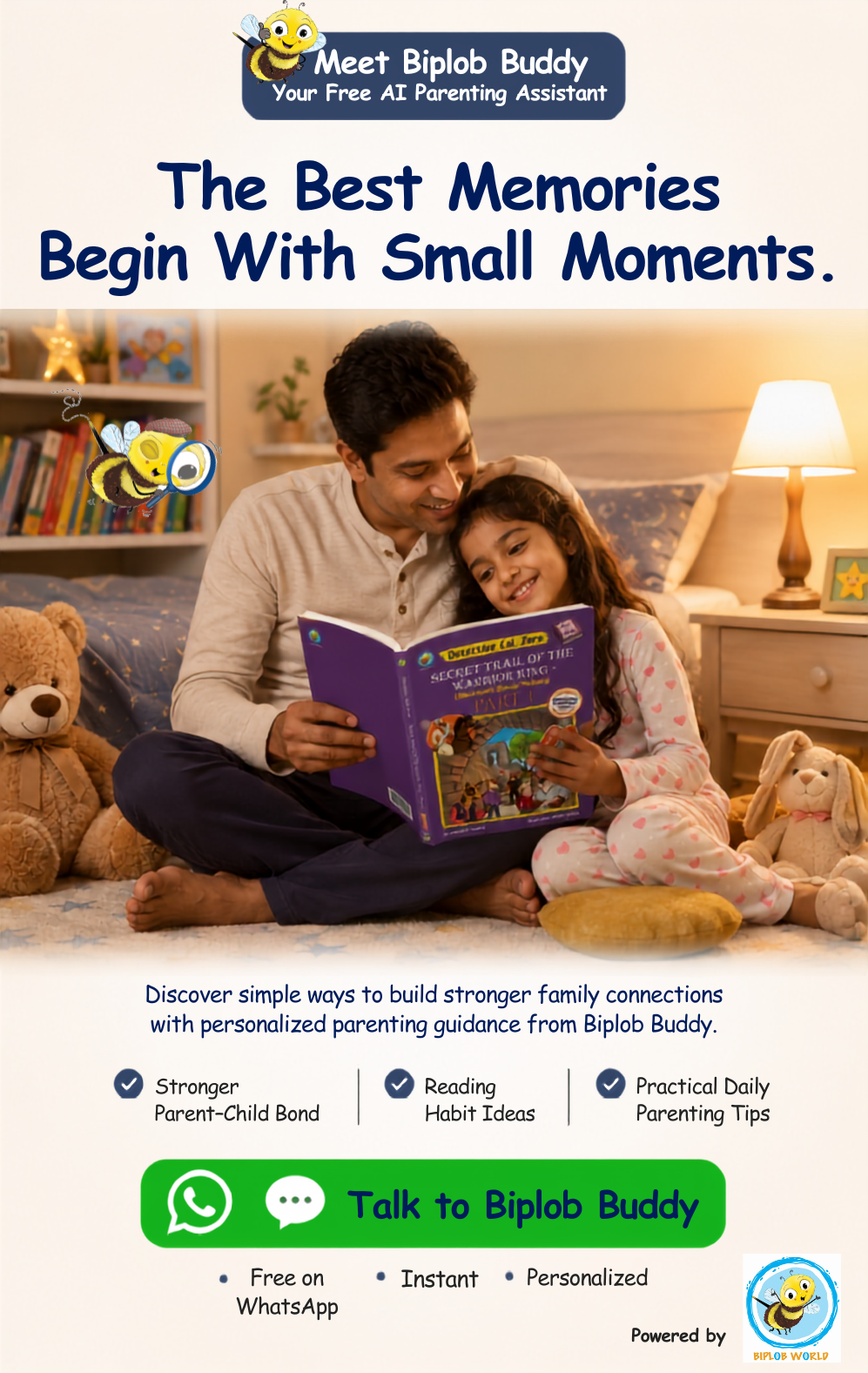 Biplob World Facebook ad: The Best Memories Begin With Small Moments.