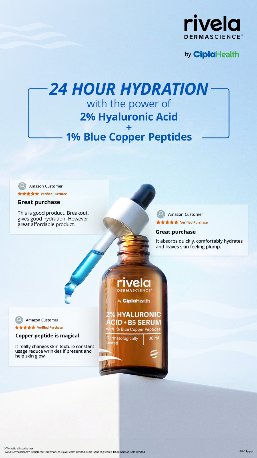 Rivela Dermascience Facebook ad from Jun 30, 2026