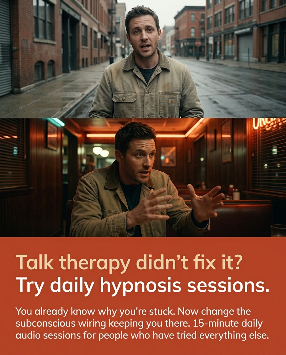 Kure for Hypnotherapy Facebook ad