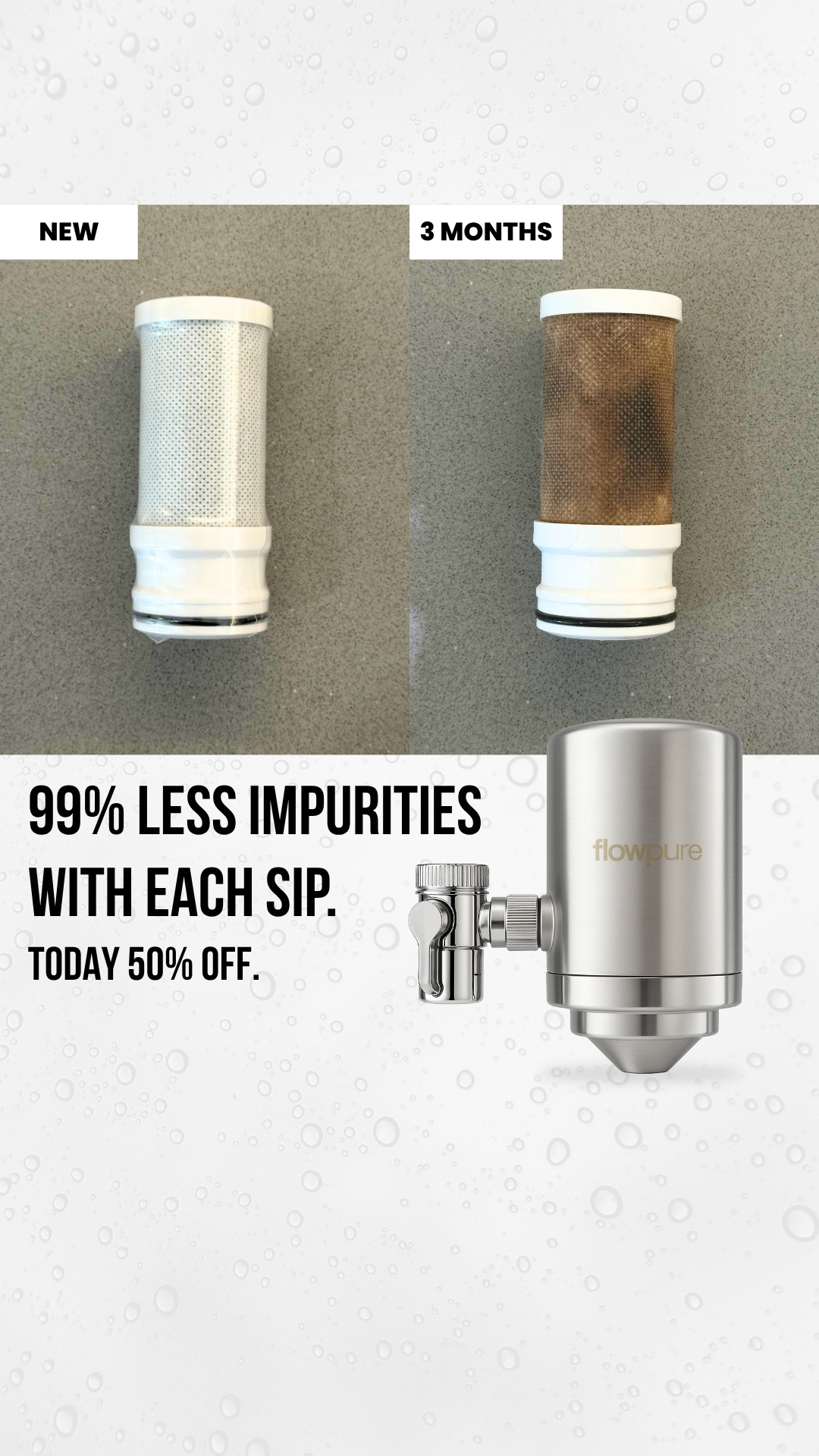 FlowPure Facebook ad