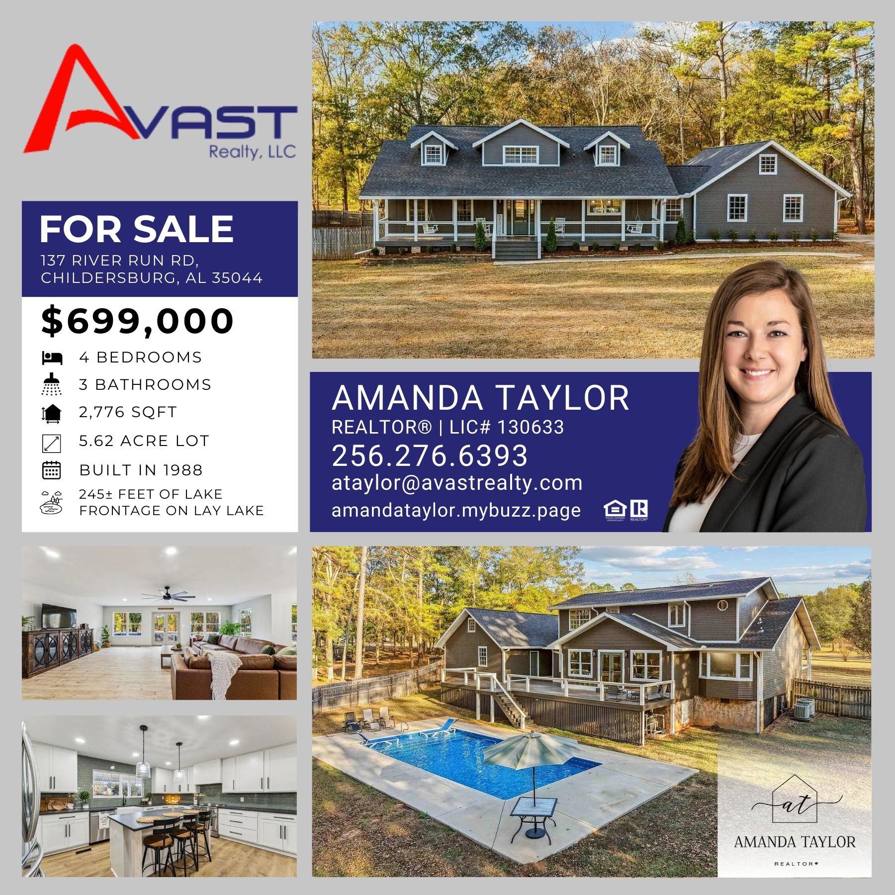 Amanda Taylor- Avast Realty Facebook ad: Explore Your Next Steps