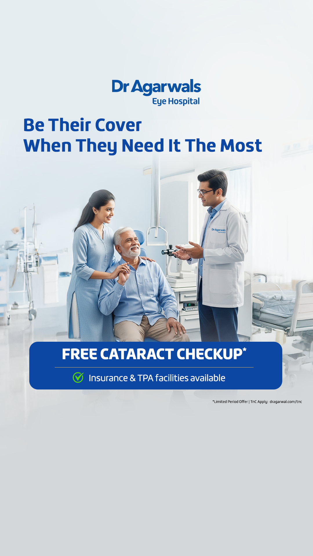 Dr Agarwal's Eye Hospital, India Facebook ad