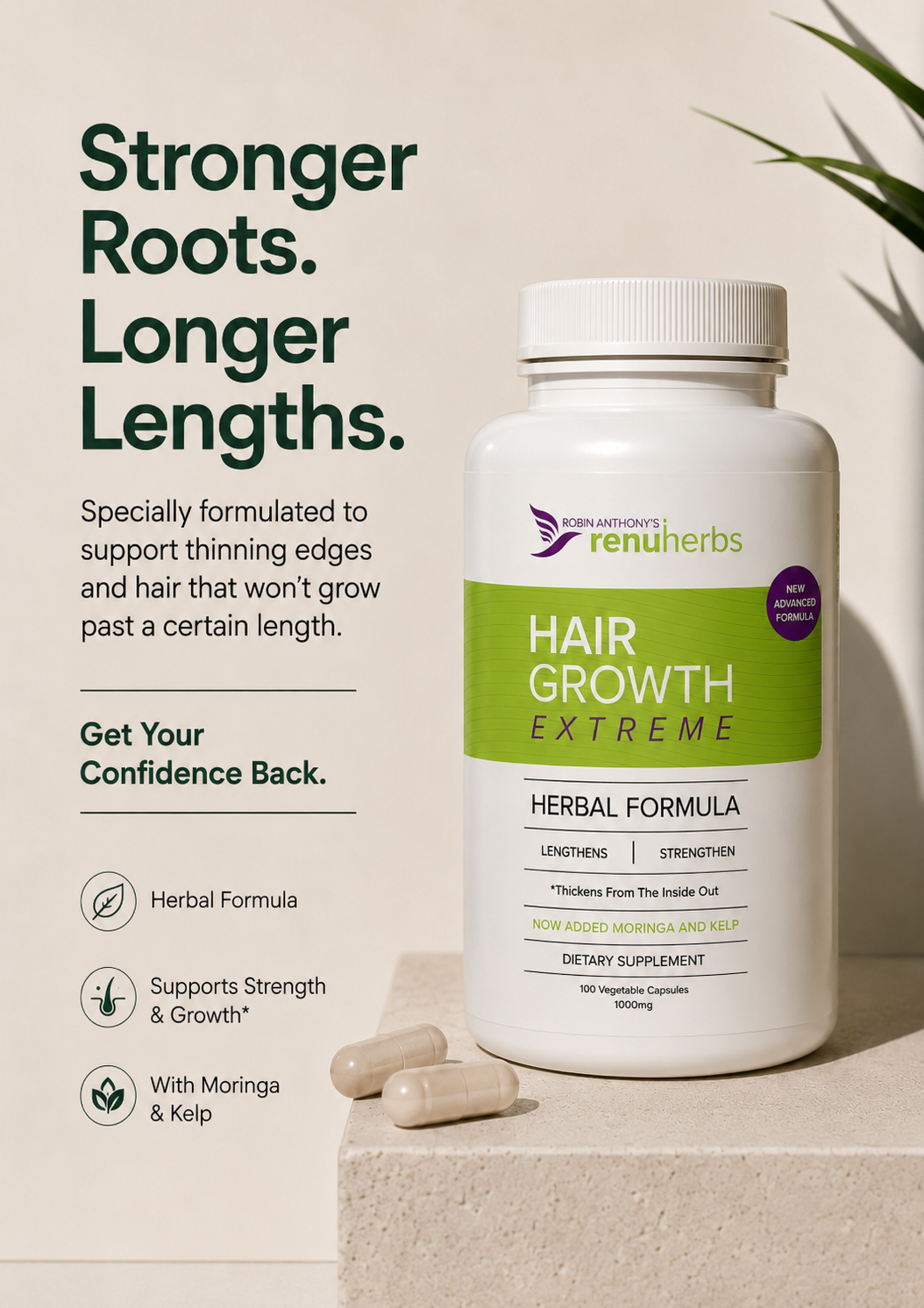 Renu Herbs by Robin Anthony Facebook ad