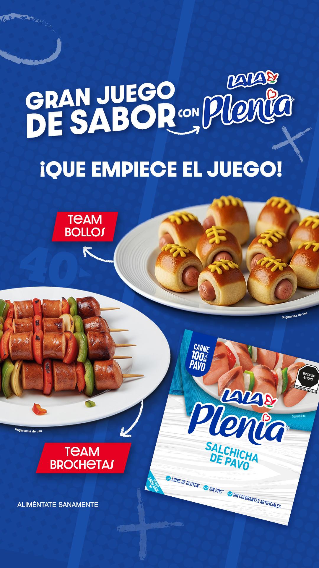 Lala Plenia Facebook ad: Salchicha de pavo Lala Plenia 500 g | Walmart en línea