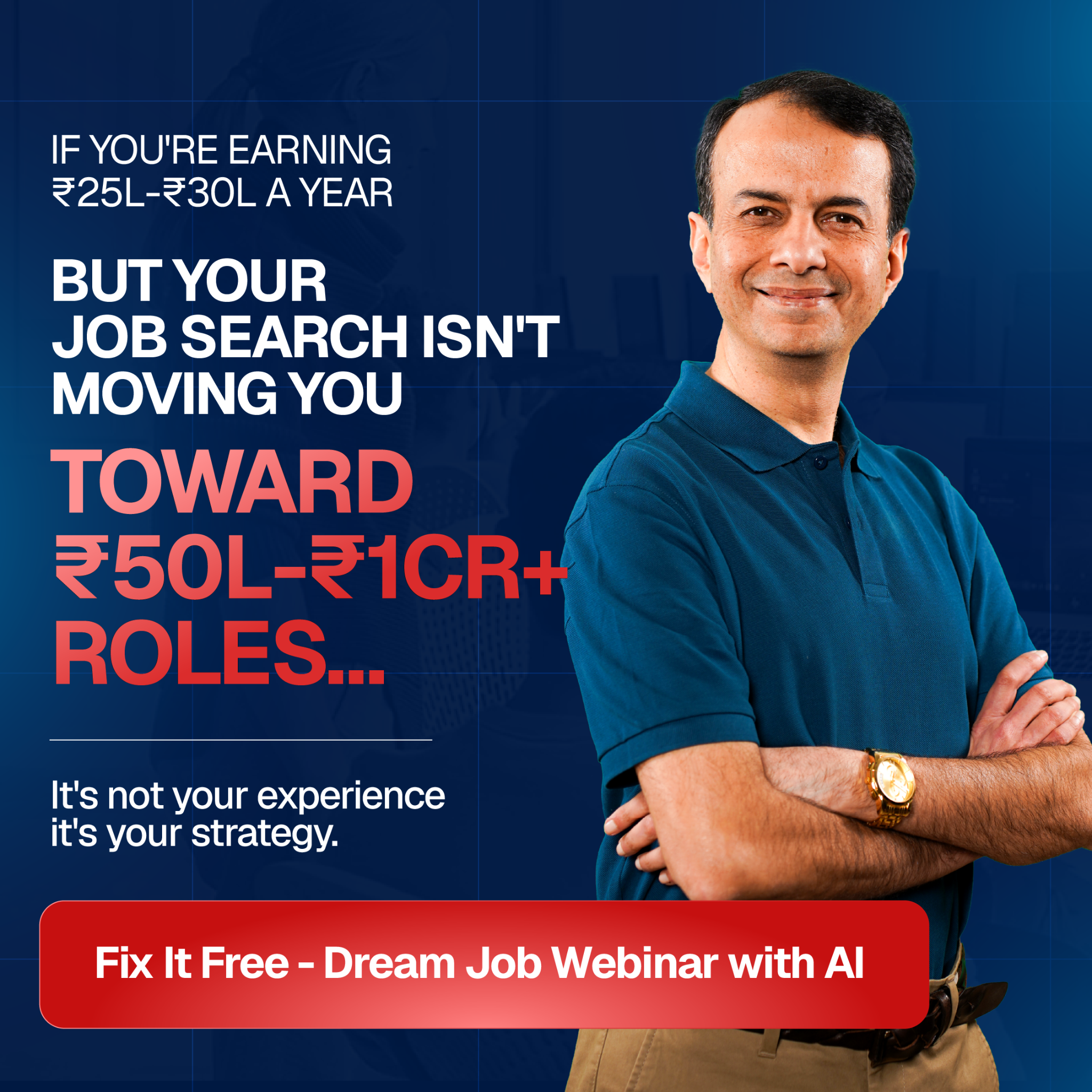 Vikram Anand Facebook ad: Land your dream job with AI
