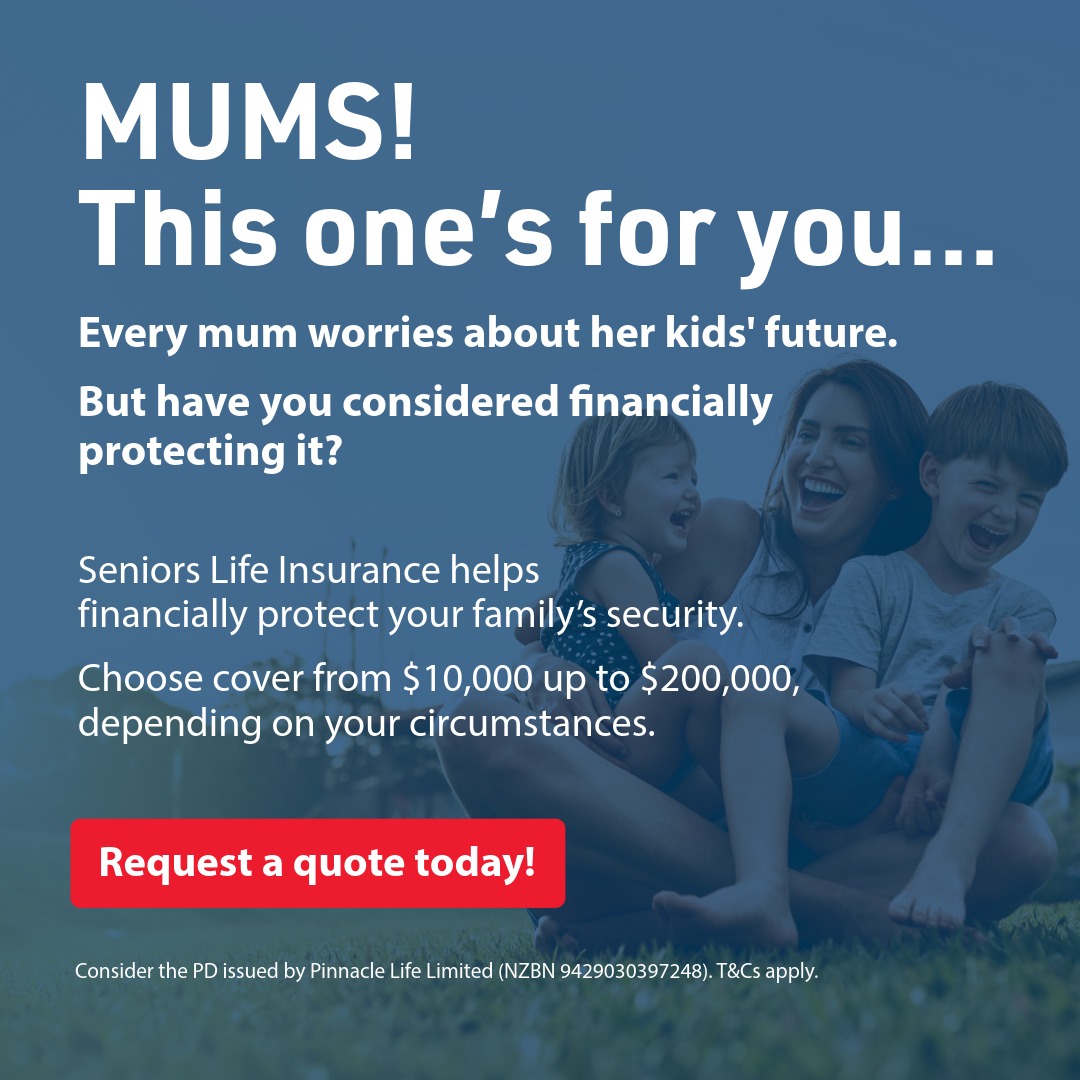 New Zealand Seniors Facebook ad