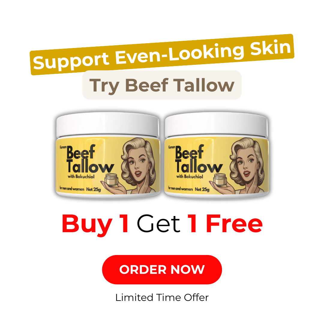 The Real Beef Tallow - Beef Tallow Facebook ad: Buy 1 Get 1 Beef Tallow