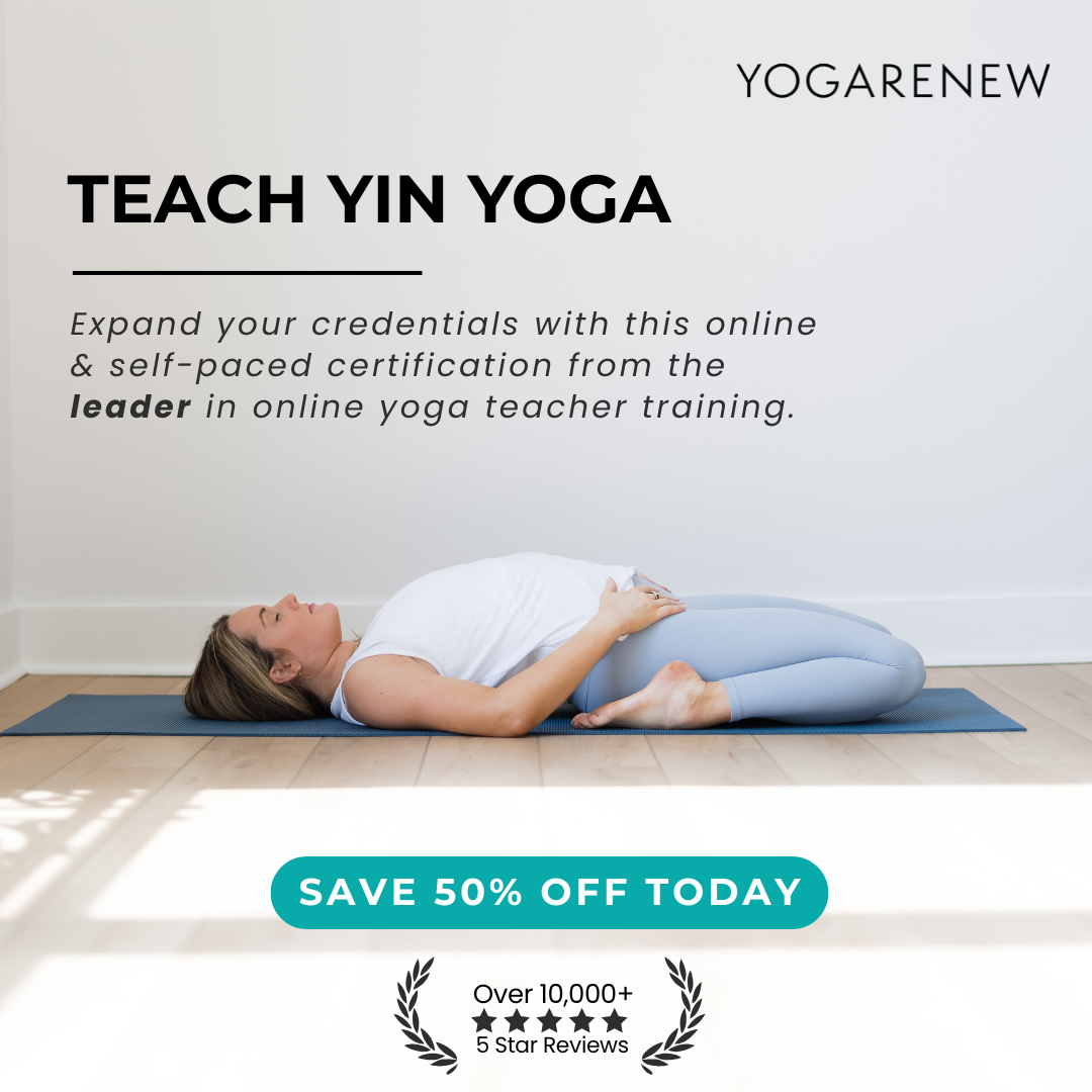 YogaRenew Facebook ad