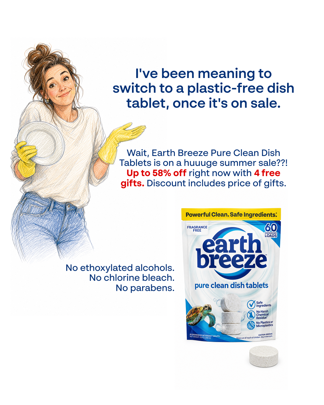 Earth Breeze Facebook ad