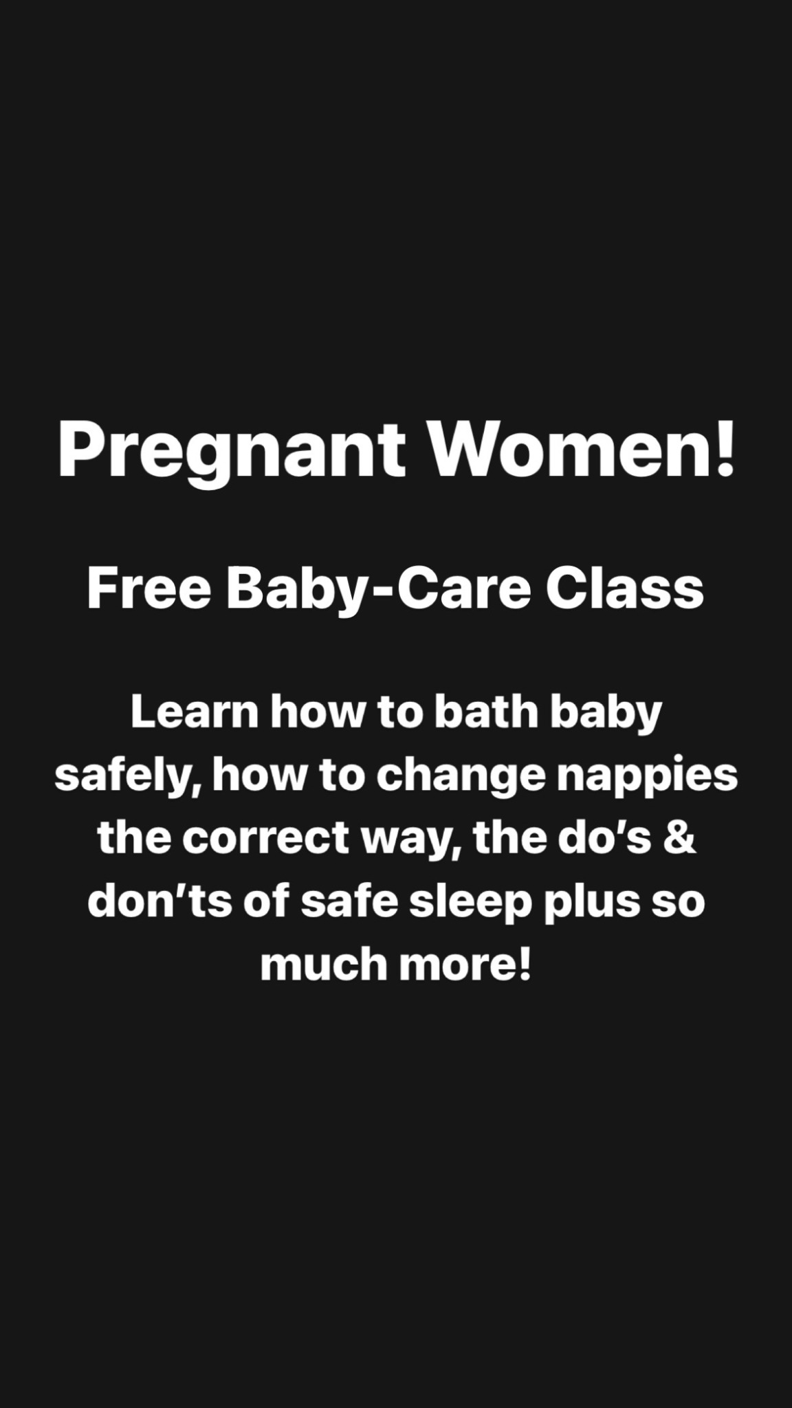 The Baby Academy UK Facebook ad