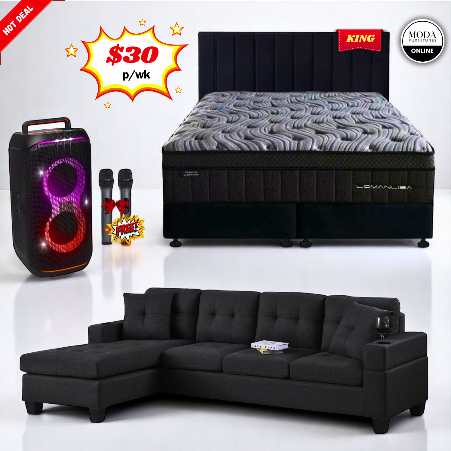 MODA Furnitures - Auckland Facebook ad