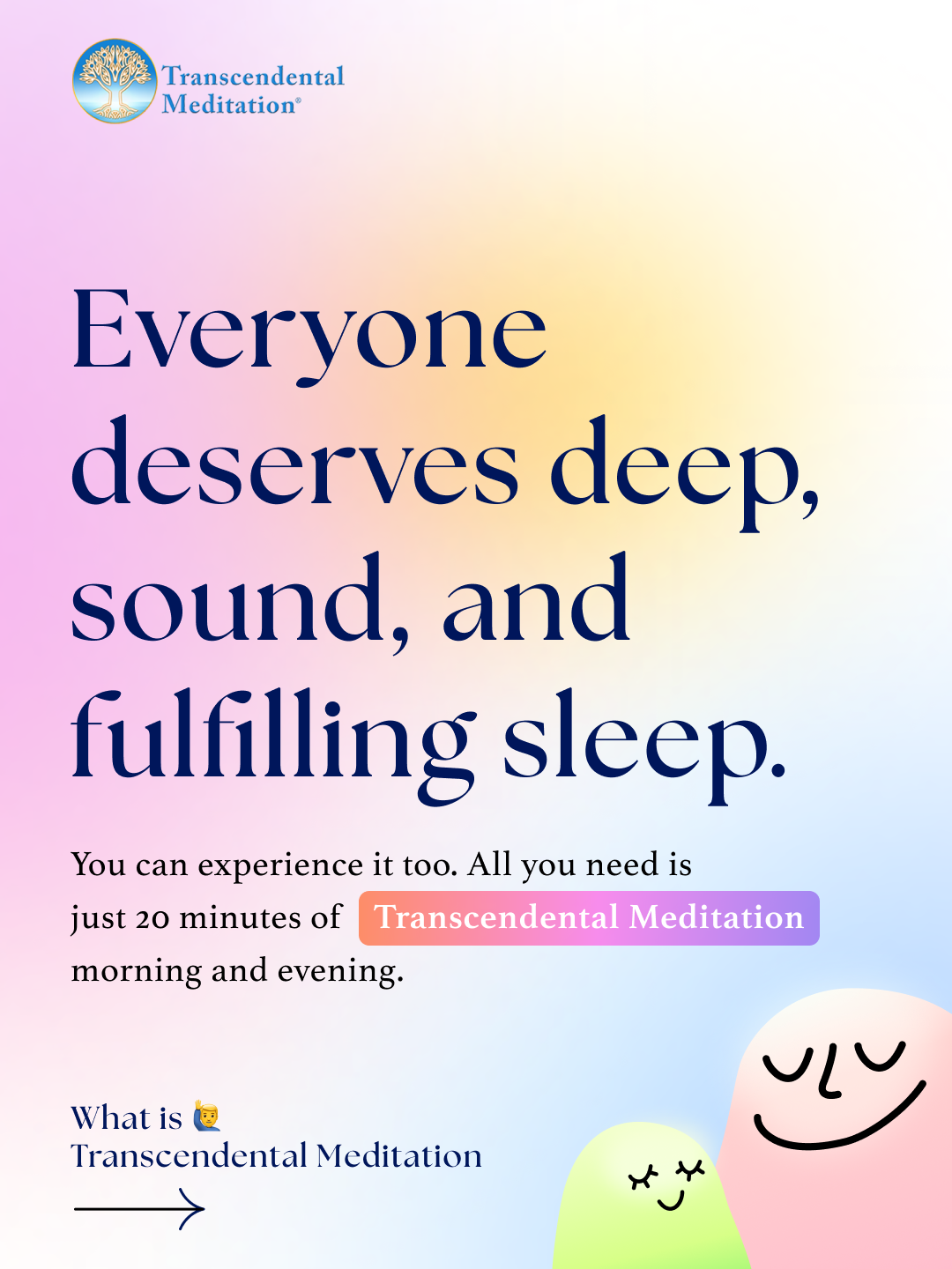 Transcendental Meditation India Facebook ad