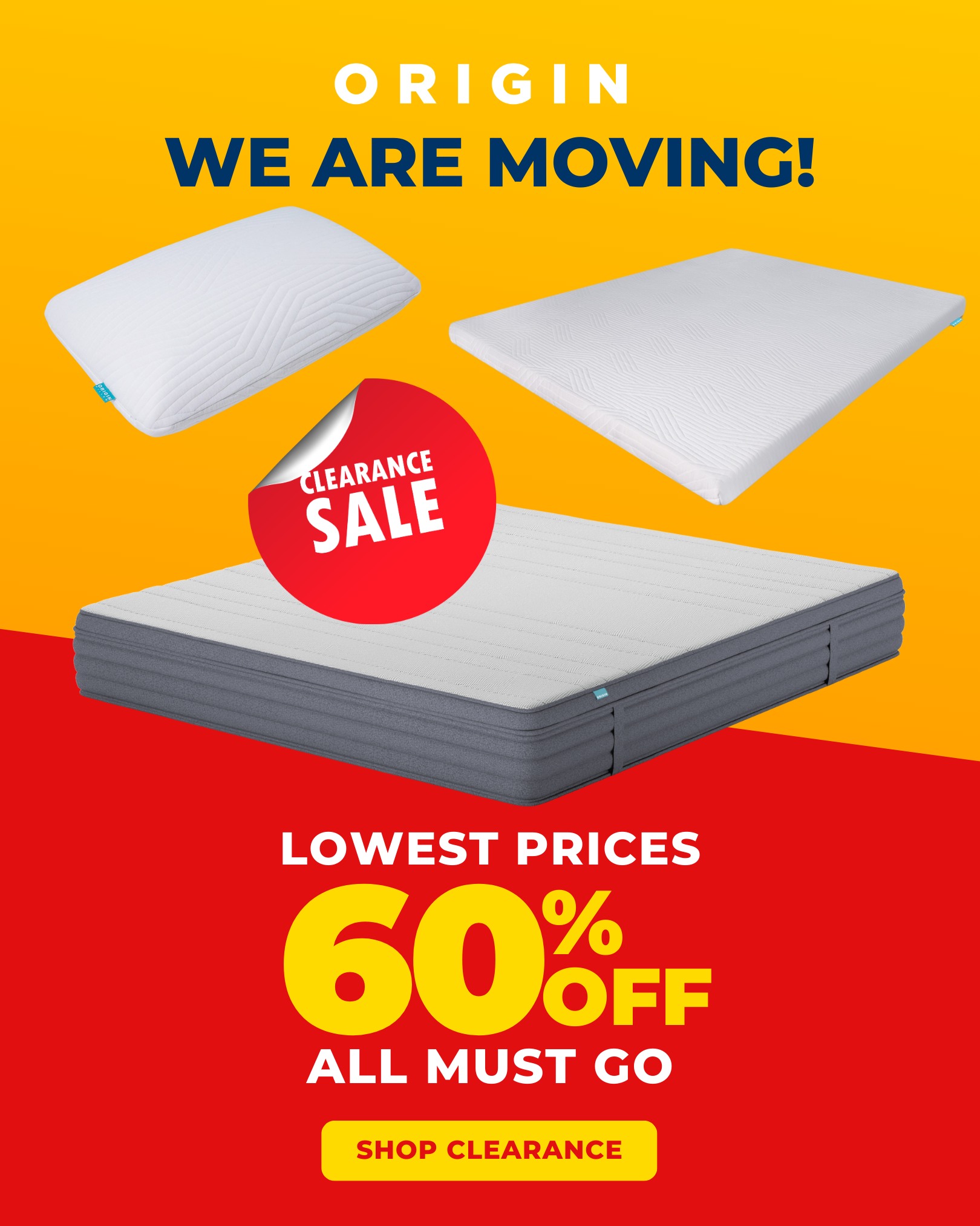 Origin Mattress Malaysia Facebook ad