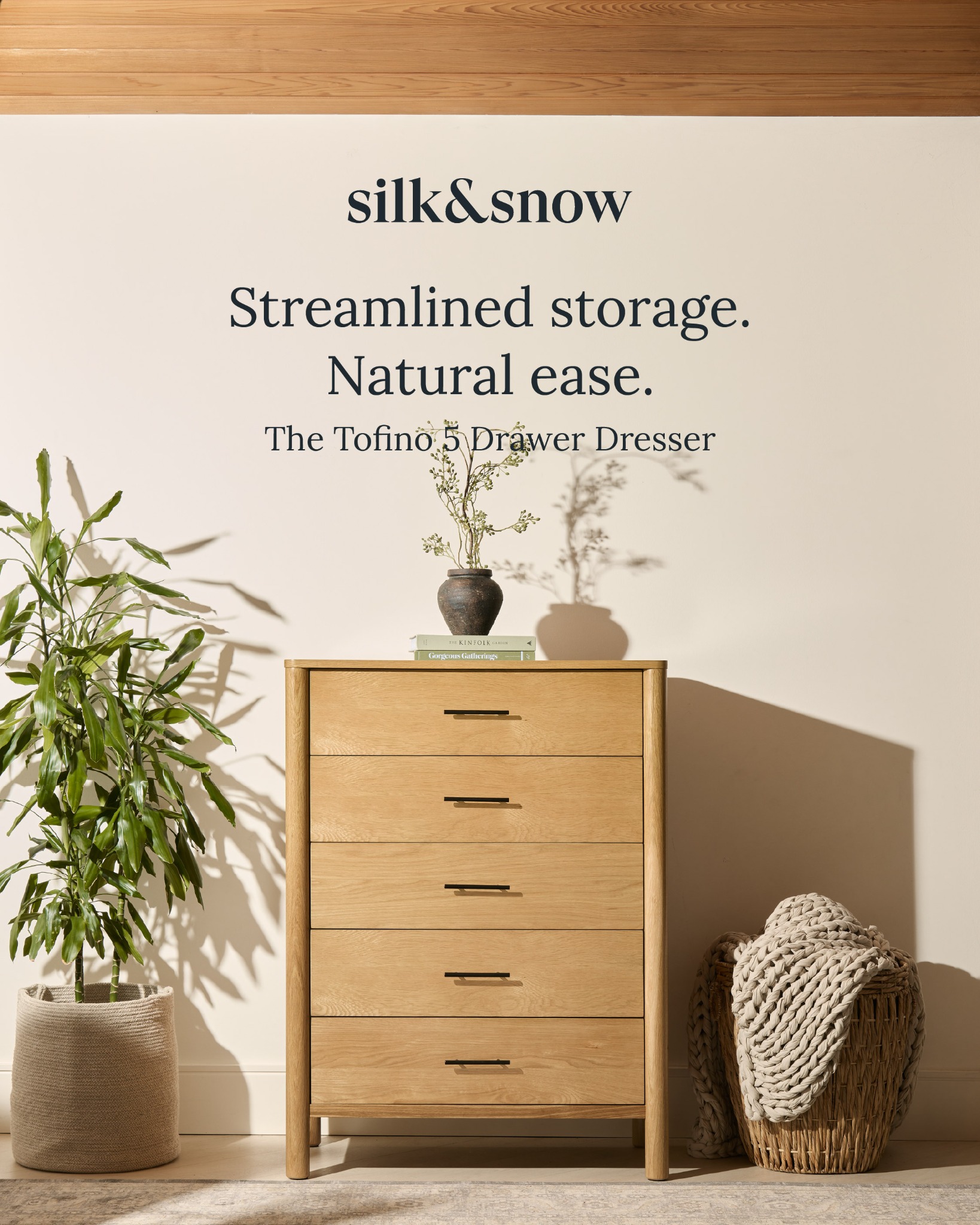 Silk and Snow Facebook ad