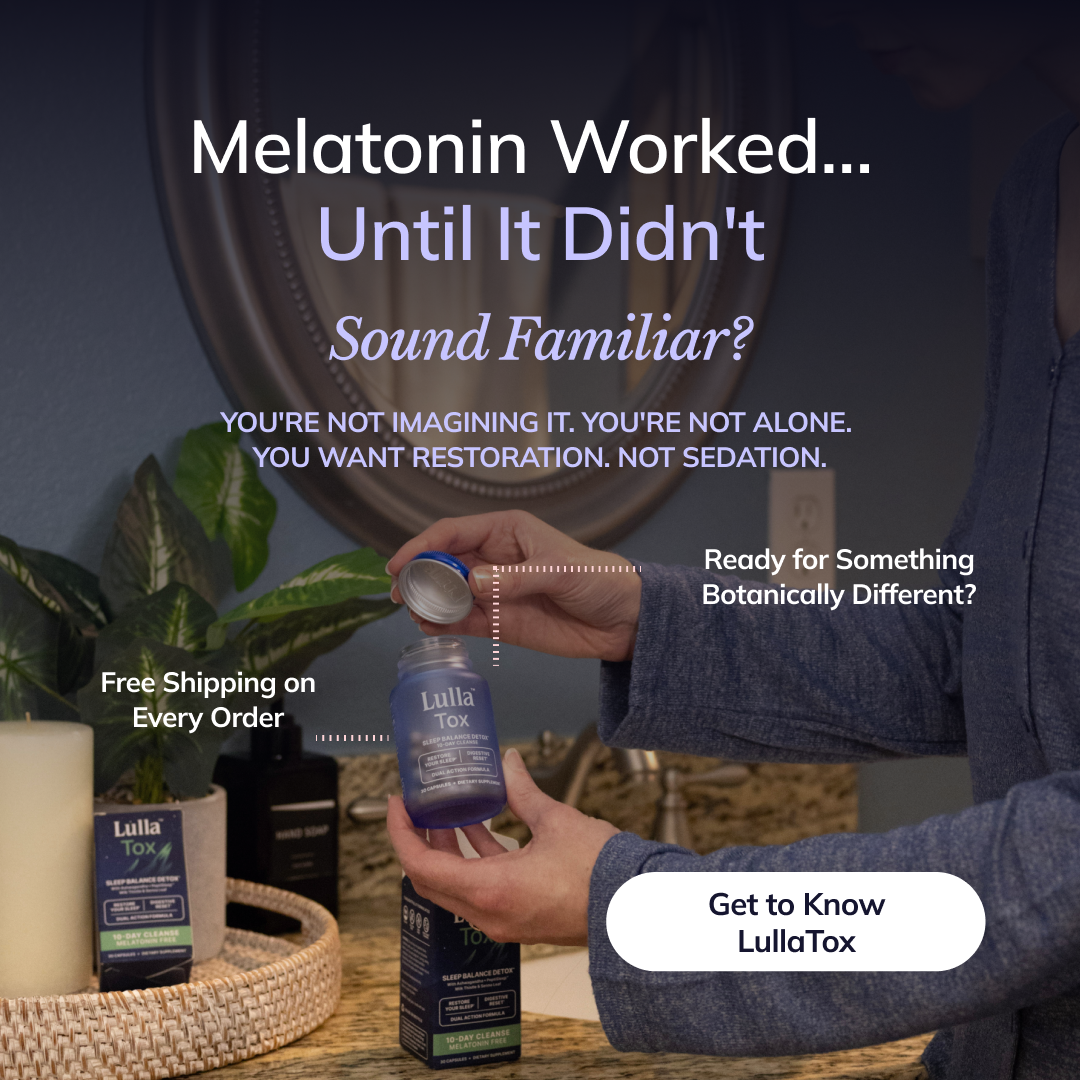 Lulla Facebook ad: Melatonin-Free Sleep Support