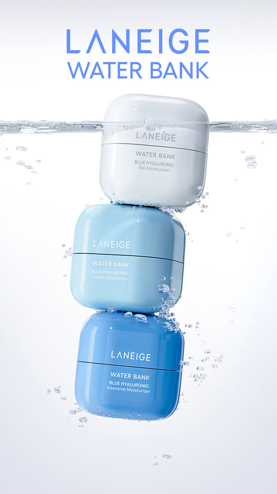 Laneige UK Facebook ad: LANEIGE Water Bank Collection | LOOKFANTASTIC