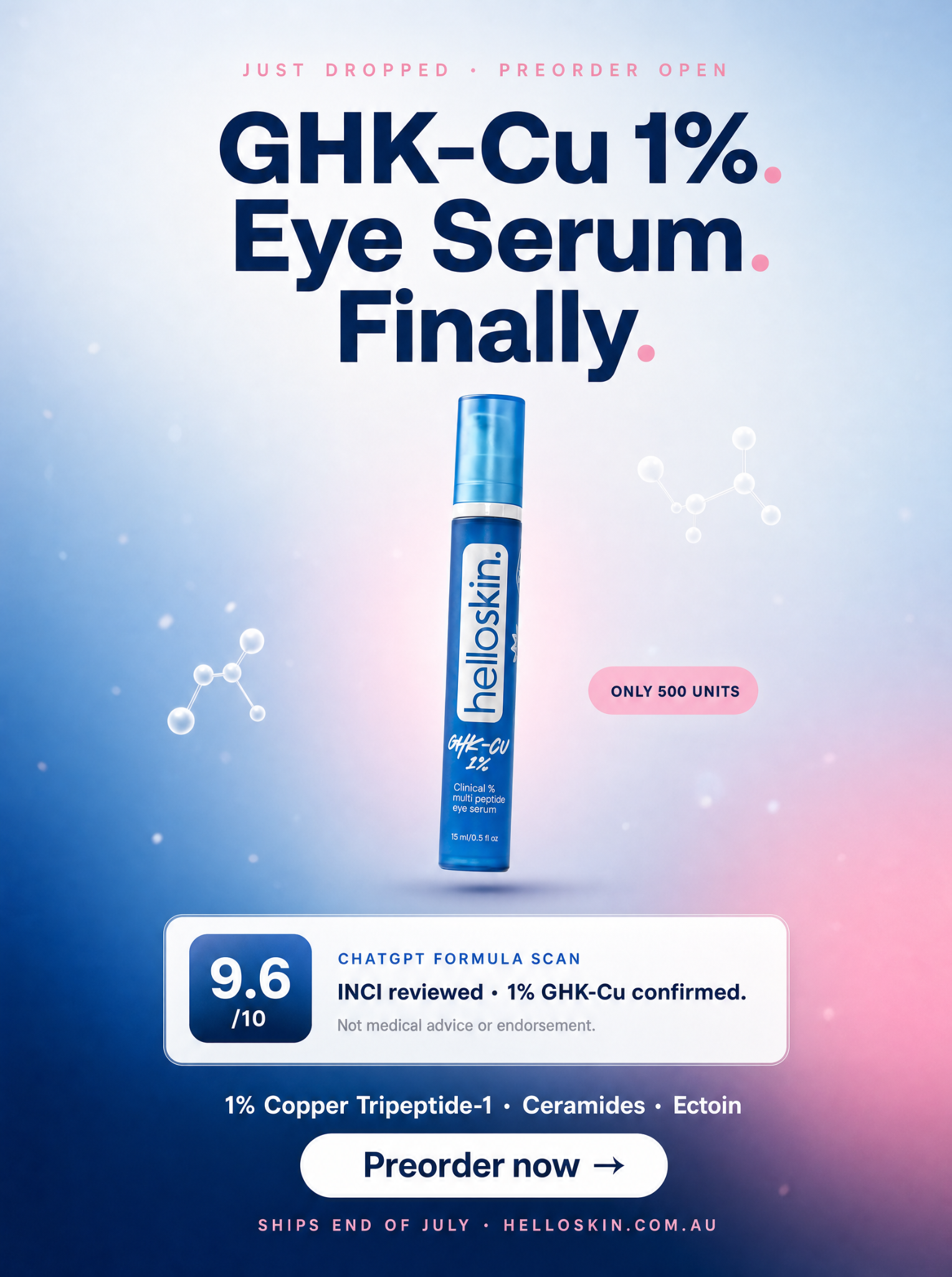 Helloskin Facebook ad