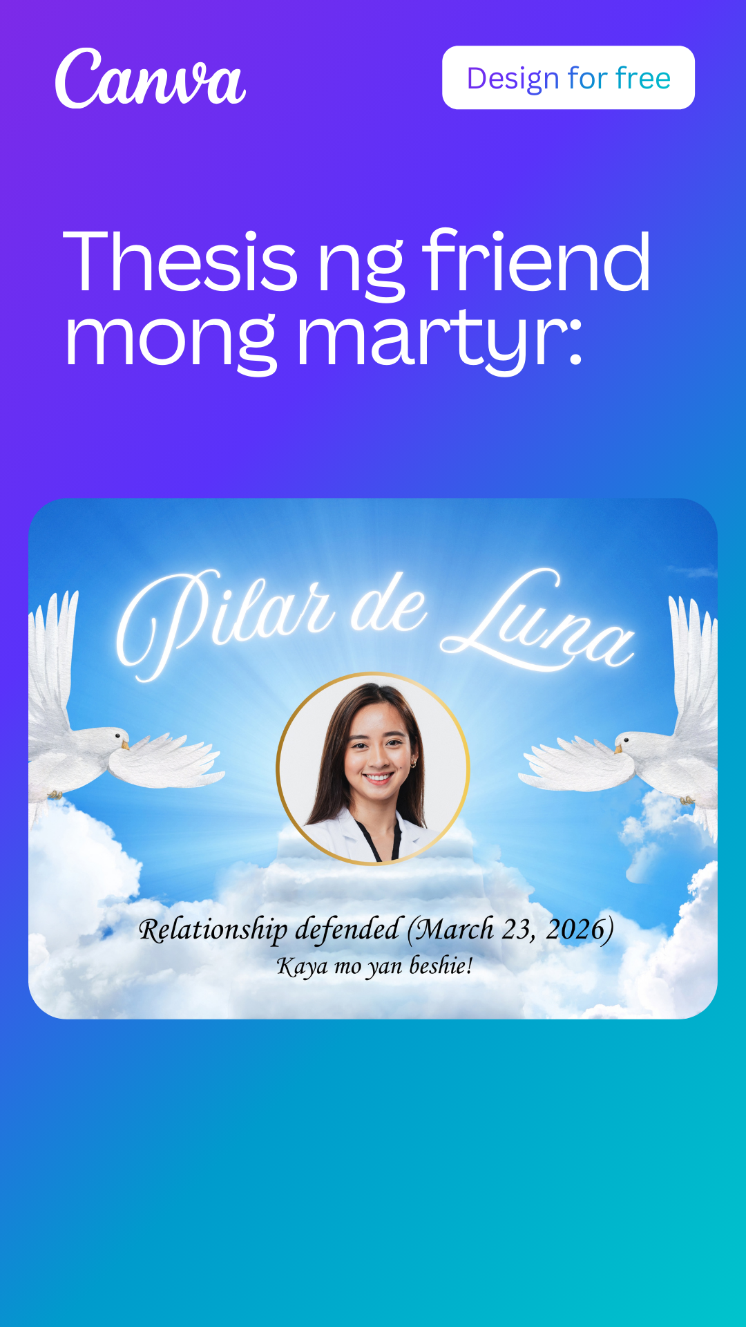 Canva Facebook ad