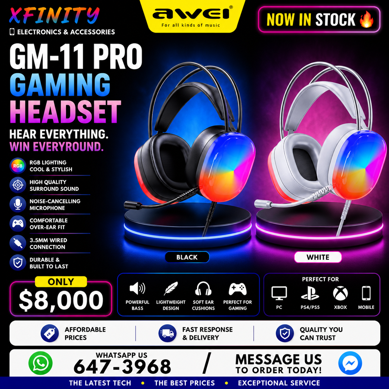 Xfinity Electronics & Accessories Facebook ad