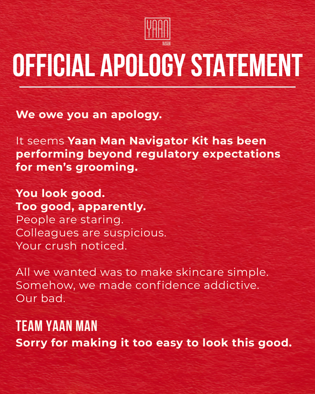 Yaan Man Facebook ad