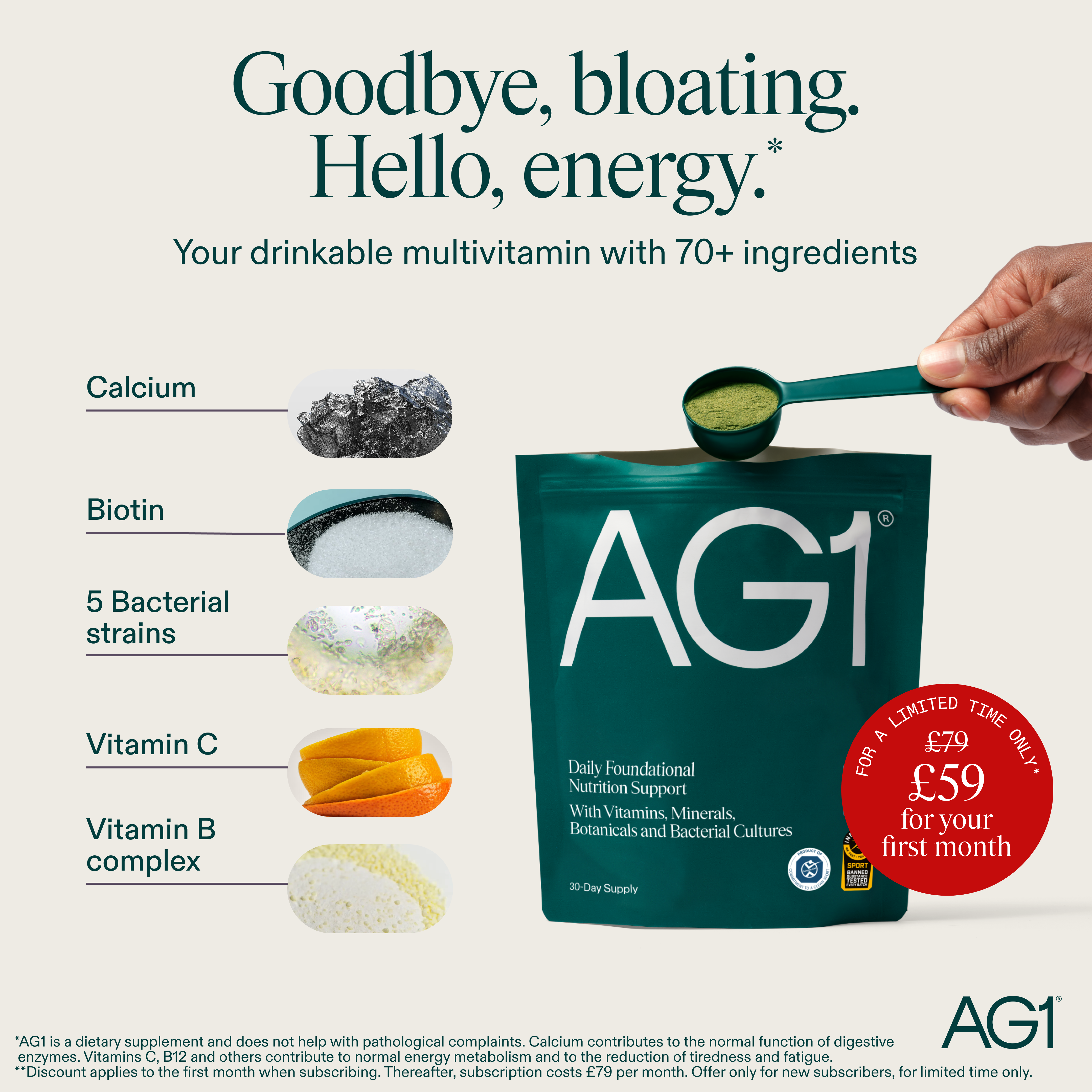 AG1 by Athletic Greens Facebook ad