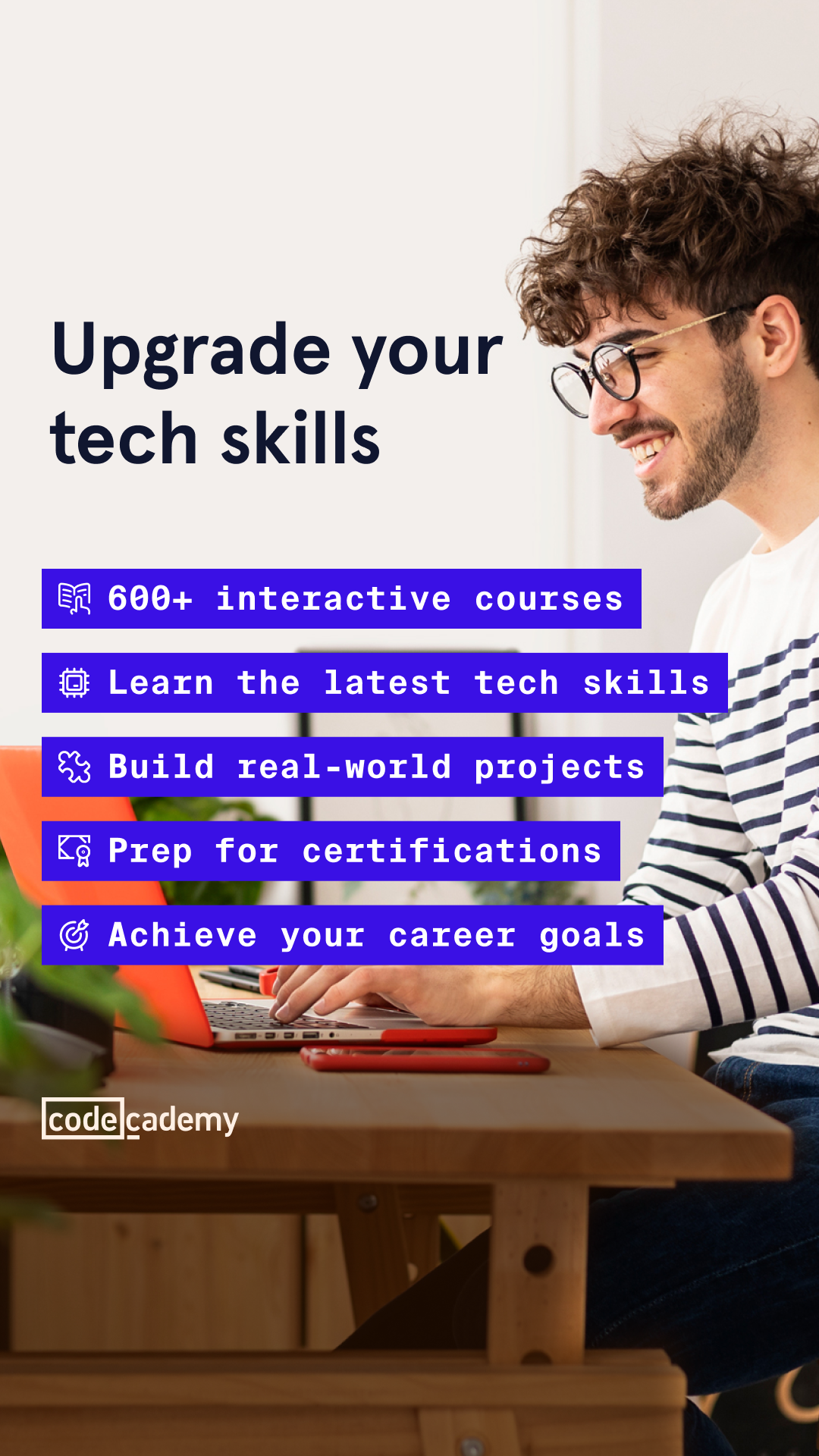 Codecademy Facebook ad
