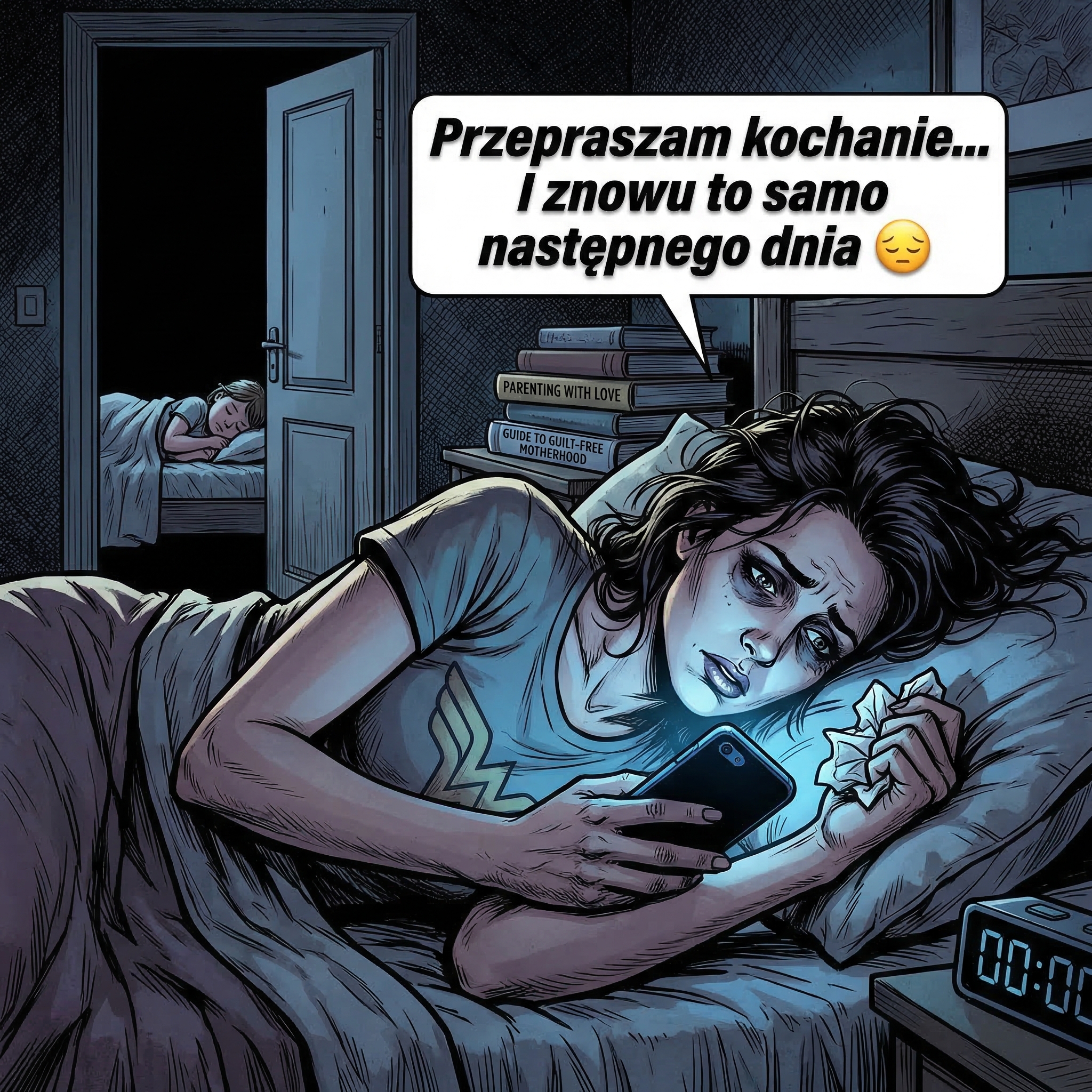Między nami Facebook ad