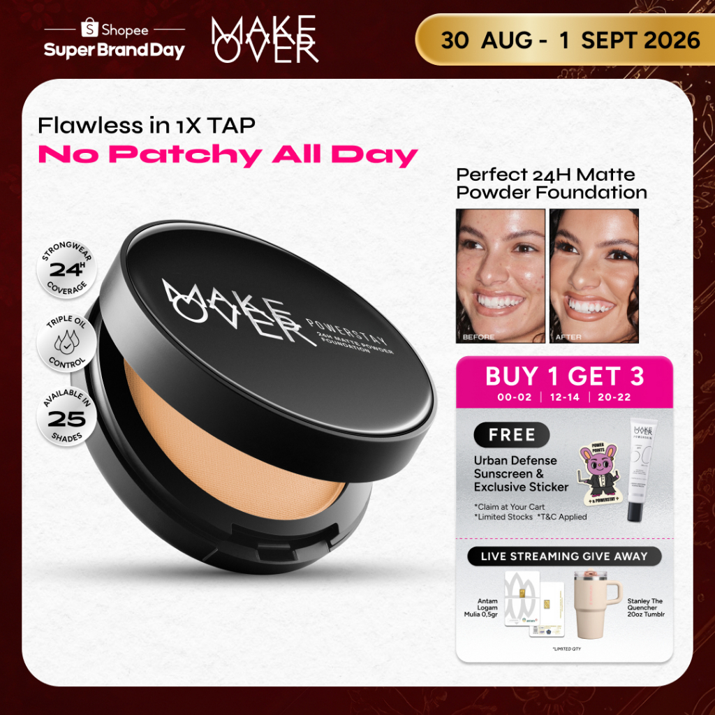 MAKE OVER Cosmetics Facebook ad