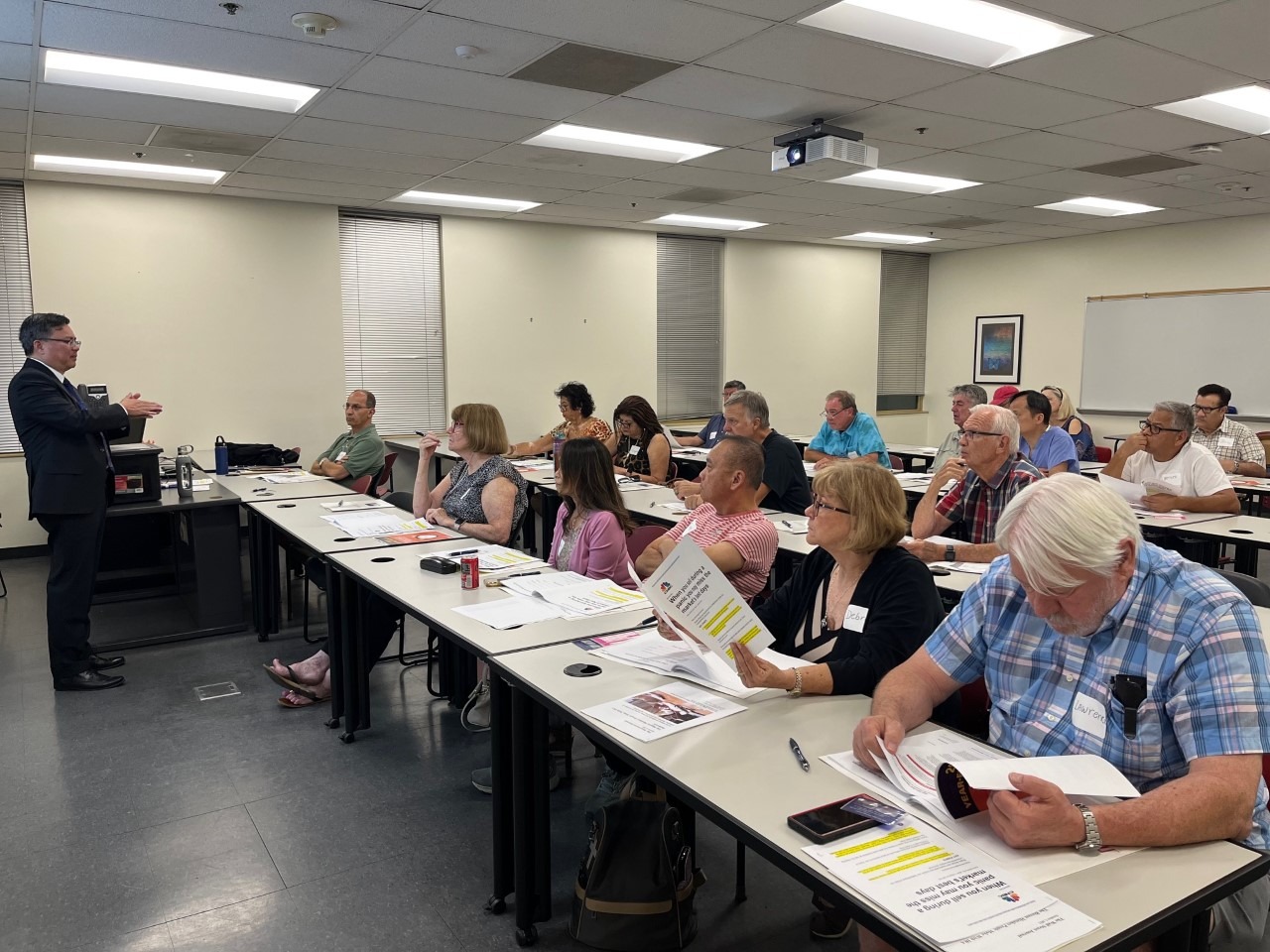 Workshops for Retirement Facebook ad: Tax Seminar at the Confluence Technology Center