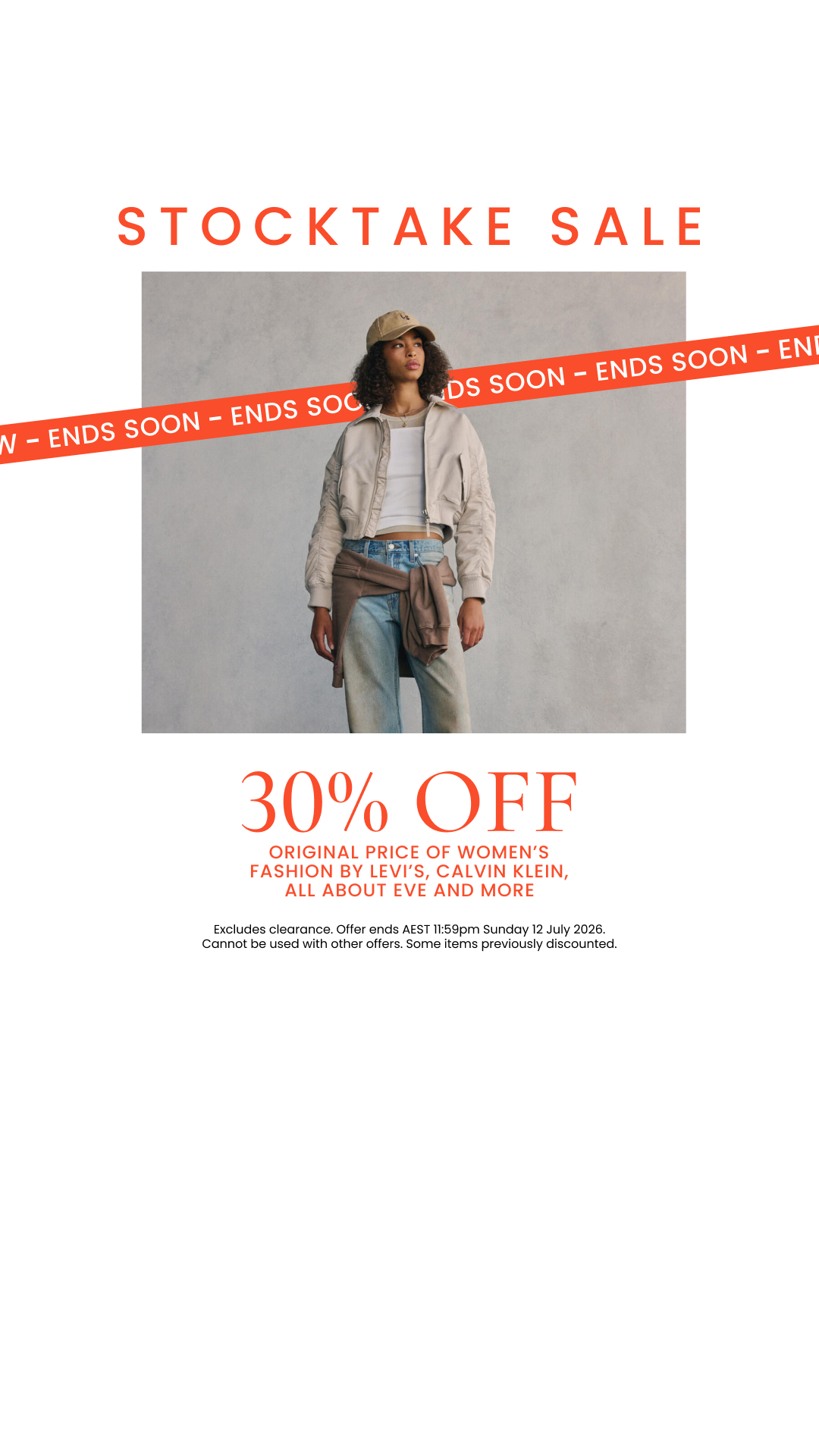 MYER Facebook ad