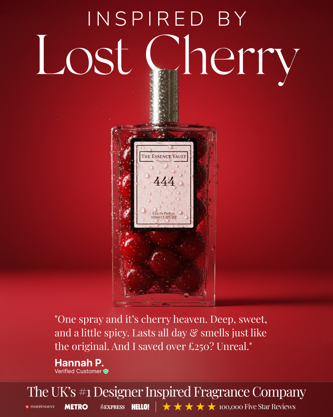 The Essence Vault Facebook ad